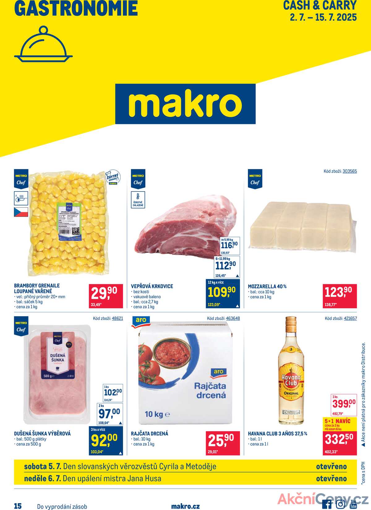 Makro Gastronomie do 15.7. strana 1