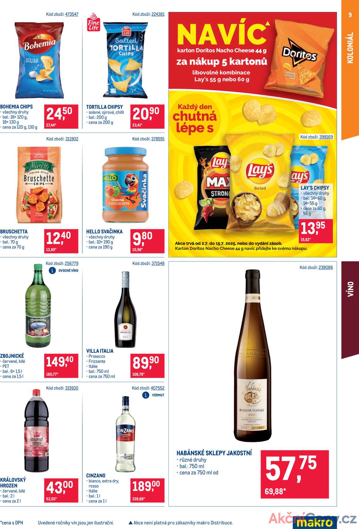 MAKRO Maloobchod od 2.7. do 15.7.2025 strana 9