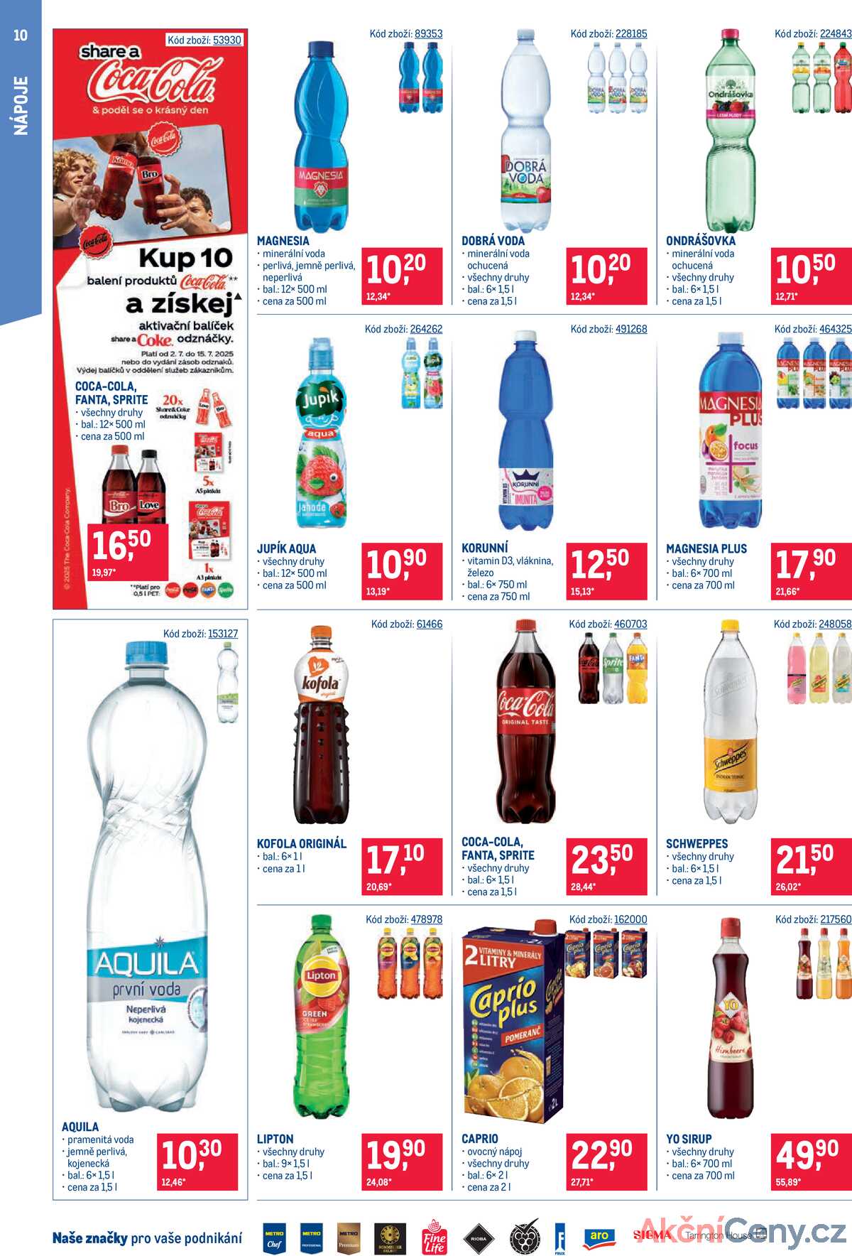 MAKRO Maloobchod od 2.7. do 15.7.2025 strana 10