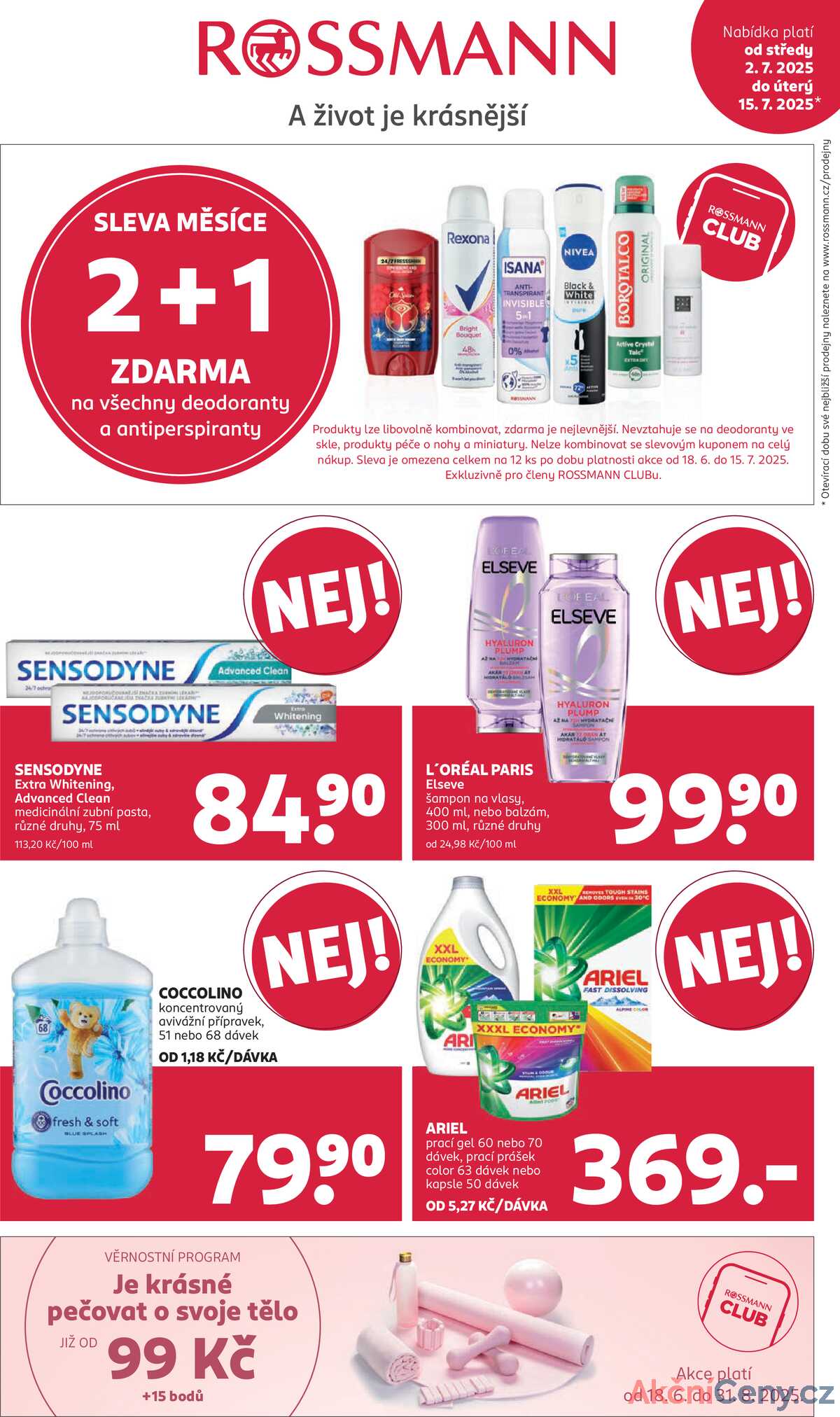 Rossmann od 2.7. do 15.7.2025 strana 1