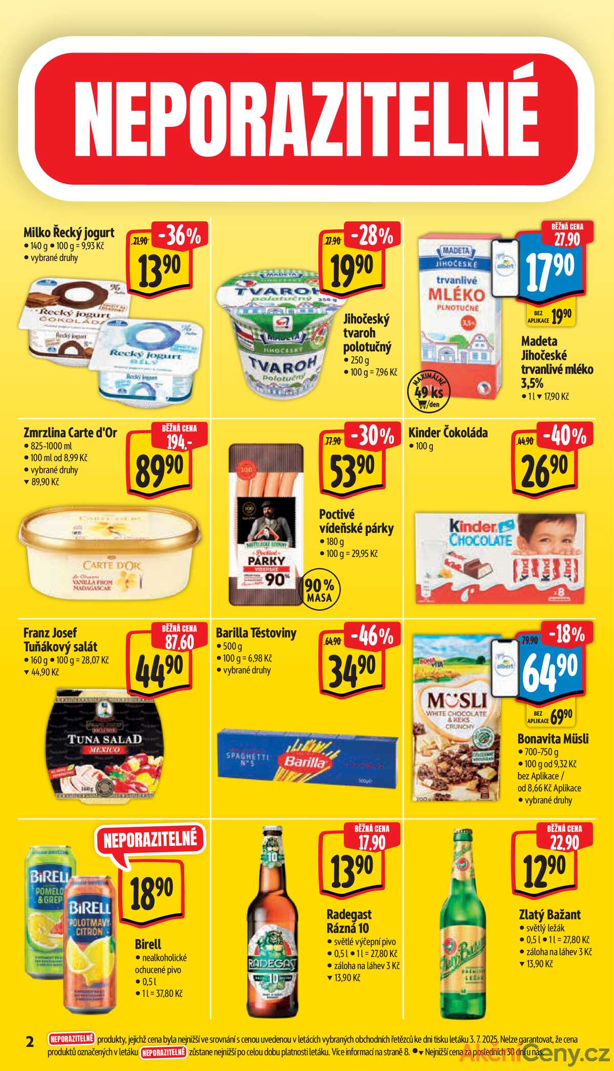 Albert Supermarket od 9.7. do 15.7.2025 strana 2