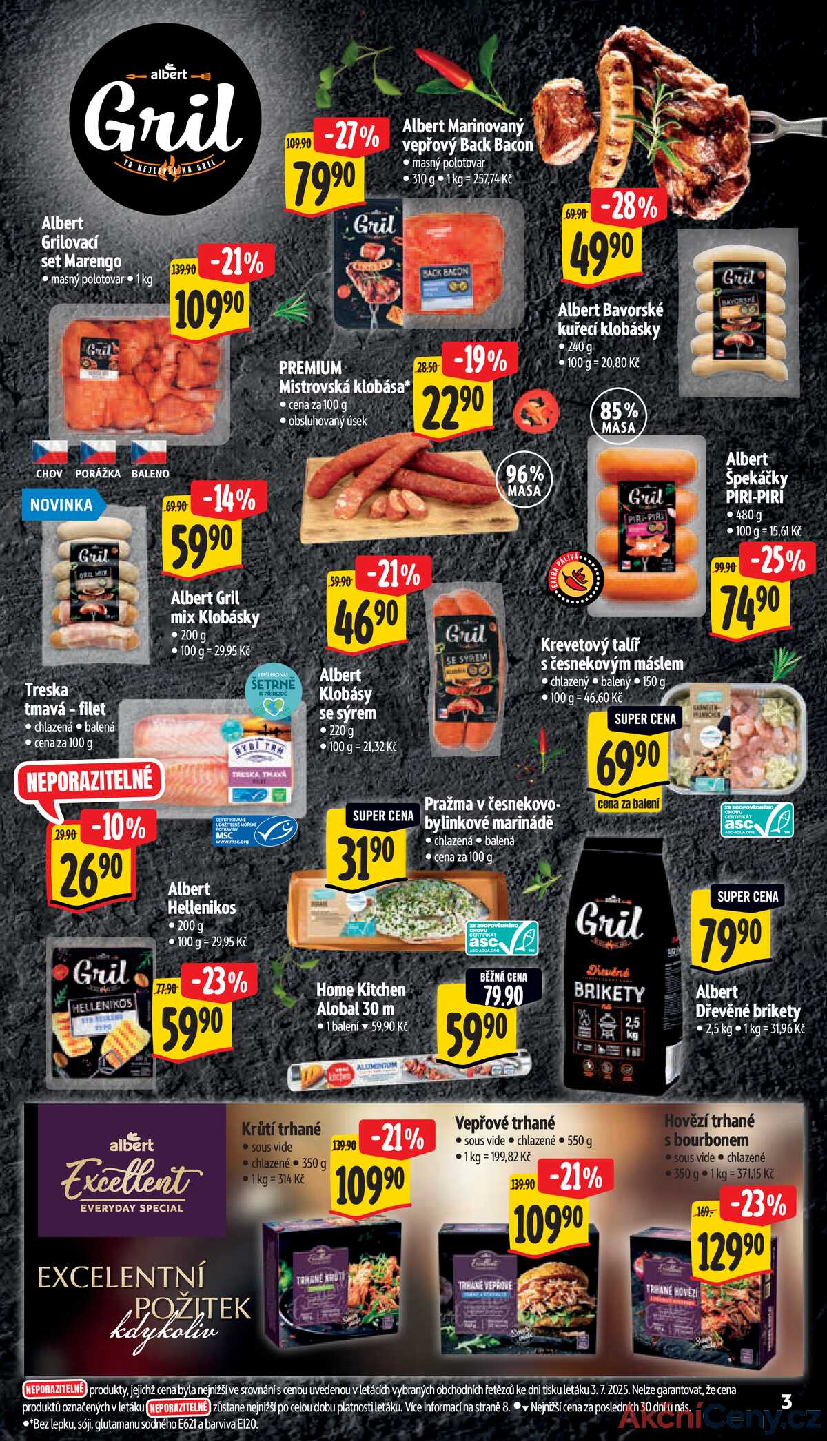 Albert Supermarket od 9.7. do 15.7.2025 strana 3
