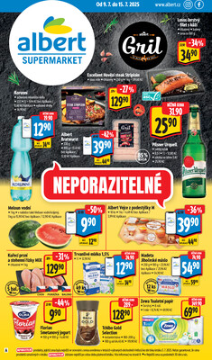 Albert Supermarket od 9.7. do 15.7.2025