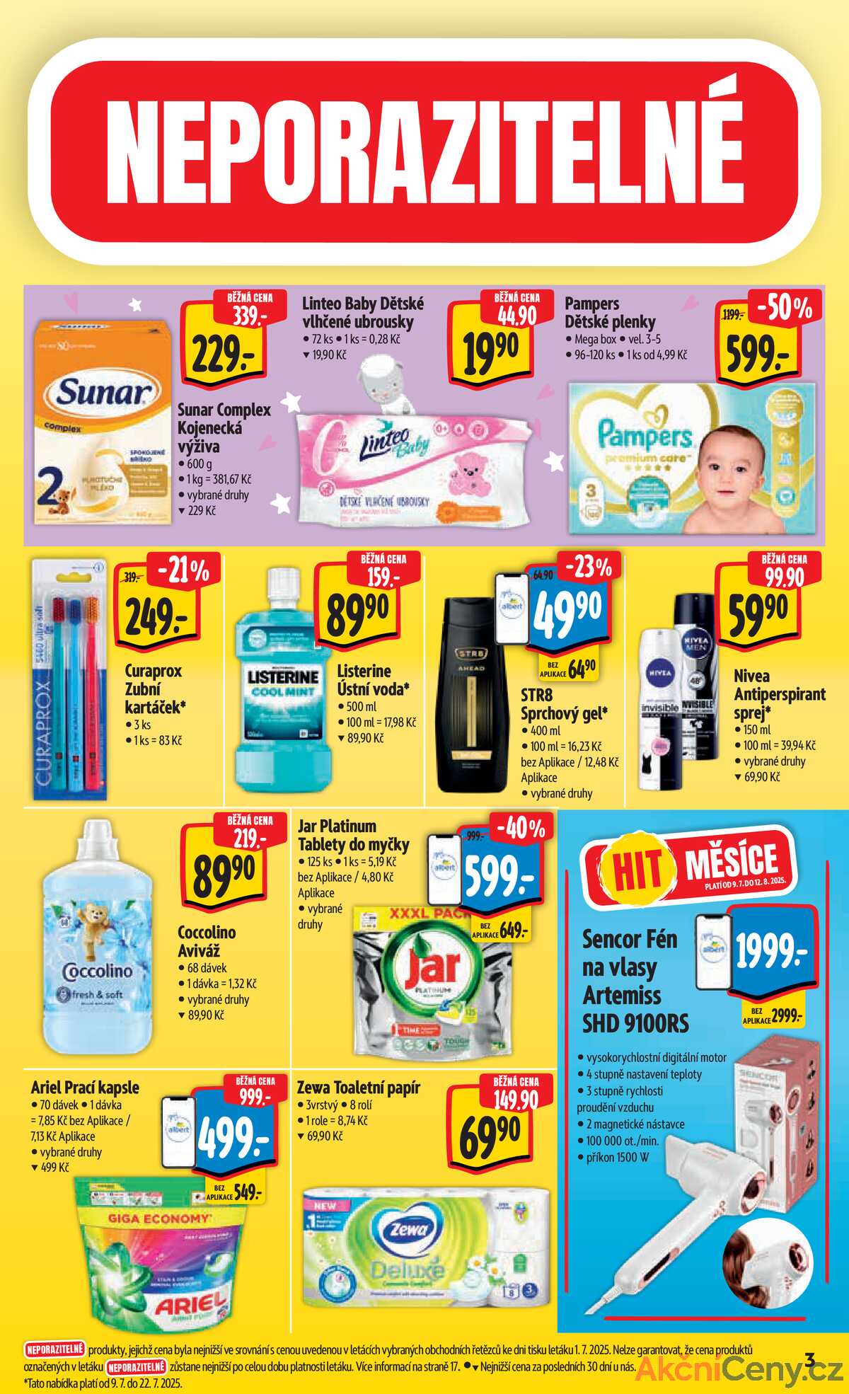Albert  Hypermarket od 9.7. do 15.7.2025 strana 3