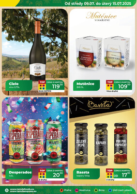 Tamda Foods od 9.7. do 15.7.2025