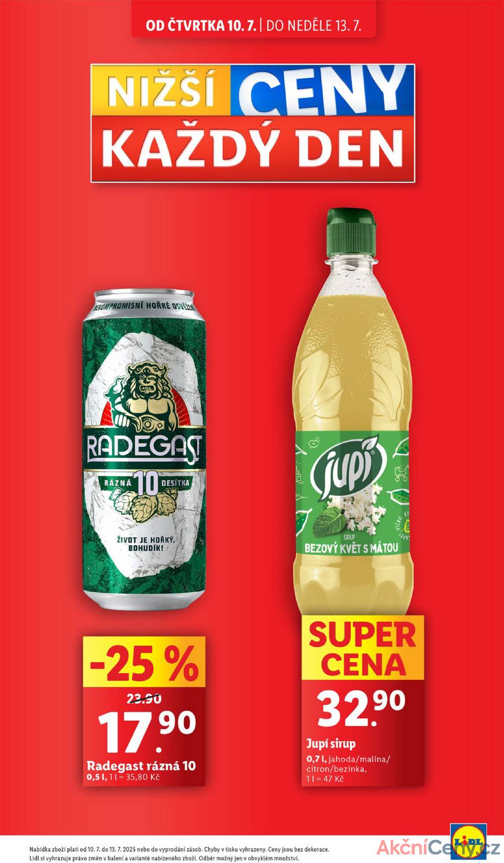 Leták Lidl - Lidl Čtvrtek od 17.7. do 20.7.2025 - strana 5