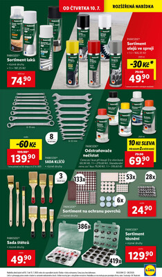 Lidl Čtvrtek od 17.7. do 20.7.2025