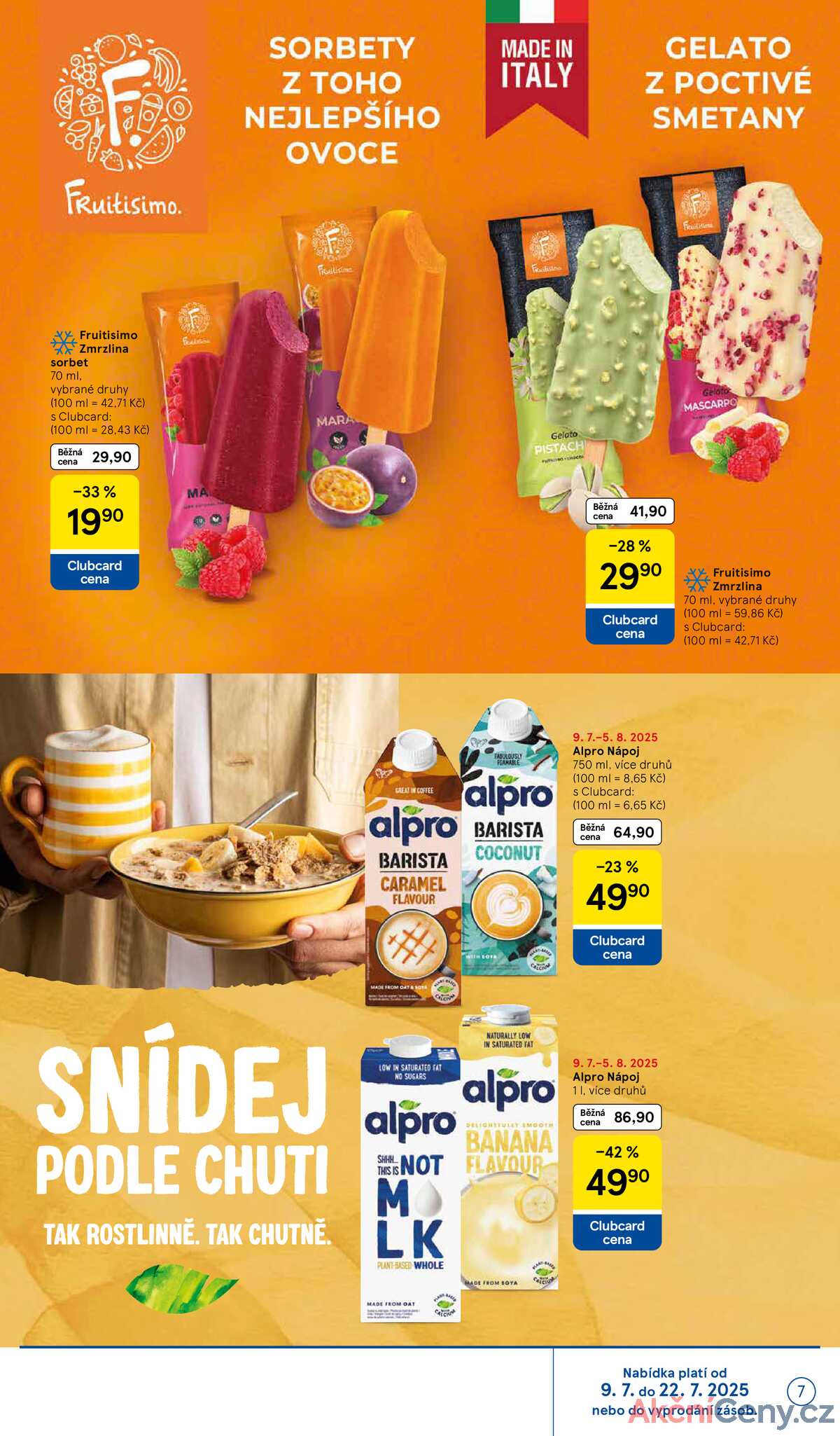 Tesco malé hypermarkety katalog od 9.7. do 5.8.2025 strana 7