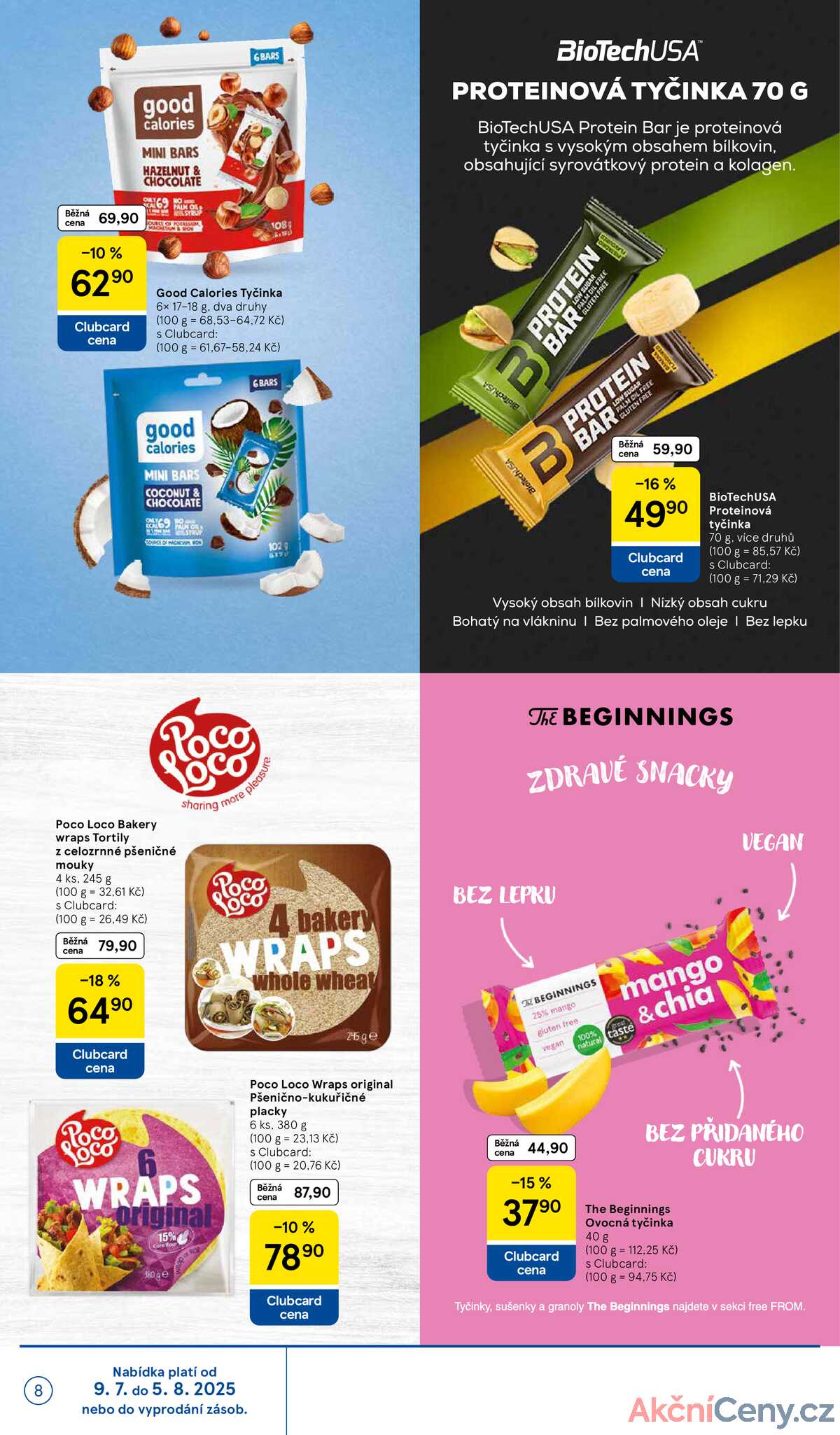 Tesco malé hypermarkety katalog od 9.7. do 5.8.2025 strana 8