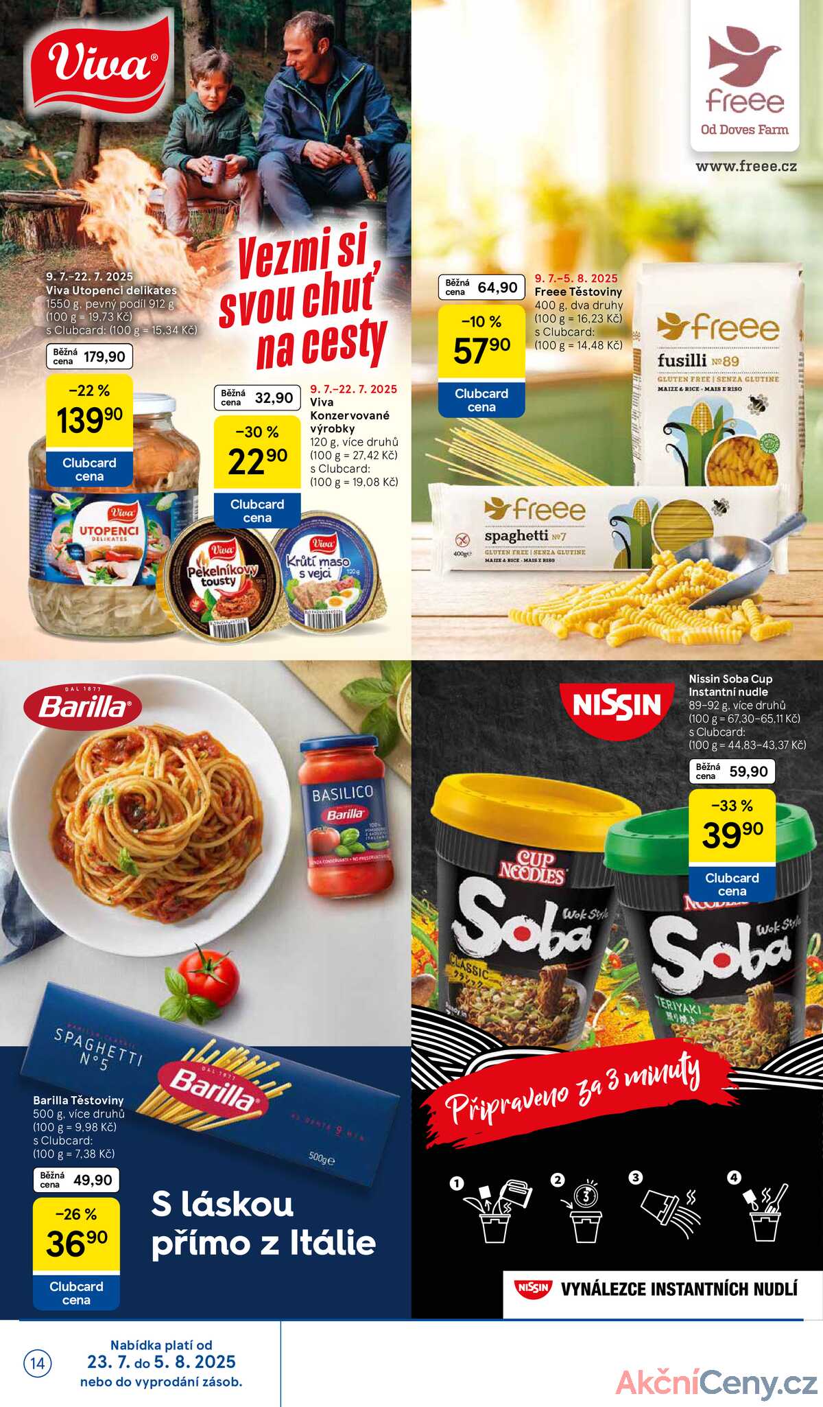 Tesco malé hypermarkety katalog od 9.7. do 5.8.2025 strana 14
