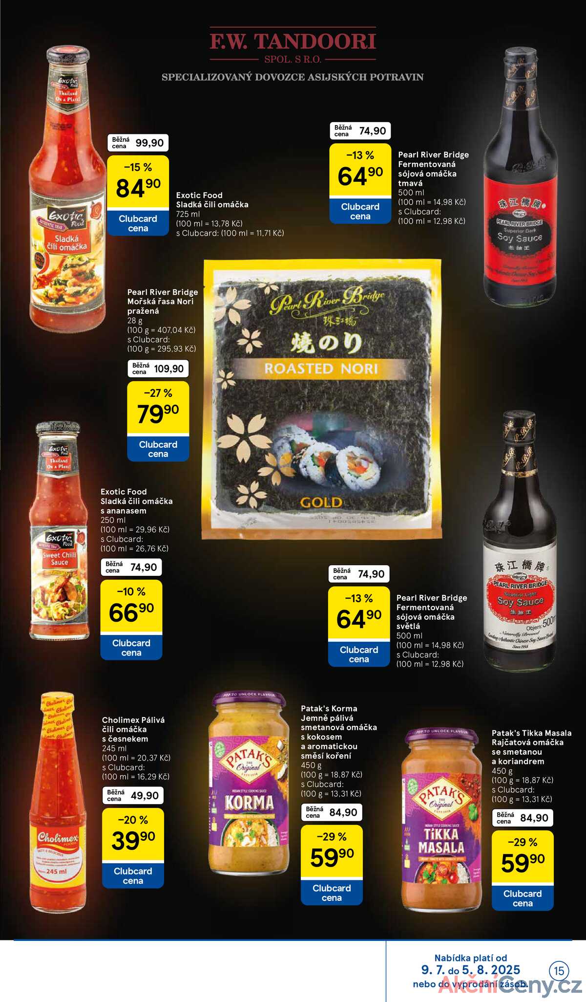 Tesco malé hypermarkety katalog od 9.7. do 5.8.2025 strana 15
