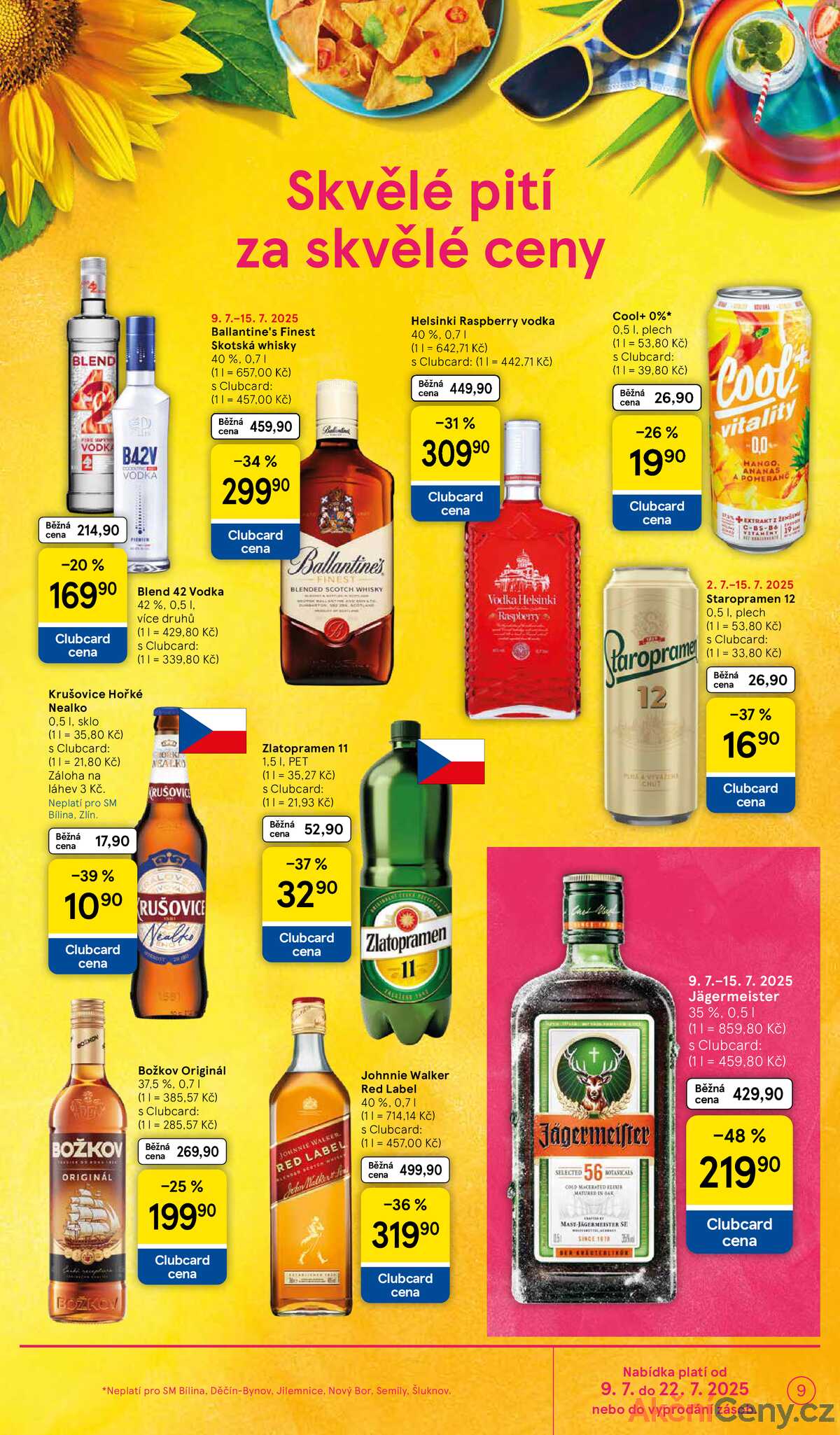 Tesco supermarkety od 9.7. do 15.7.2025 strana 9