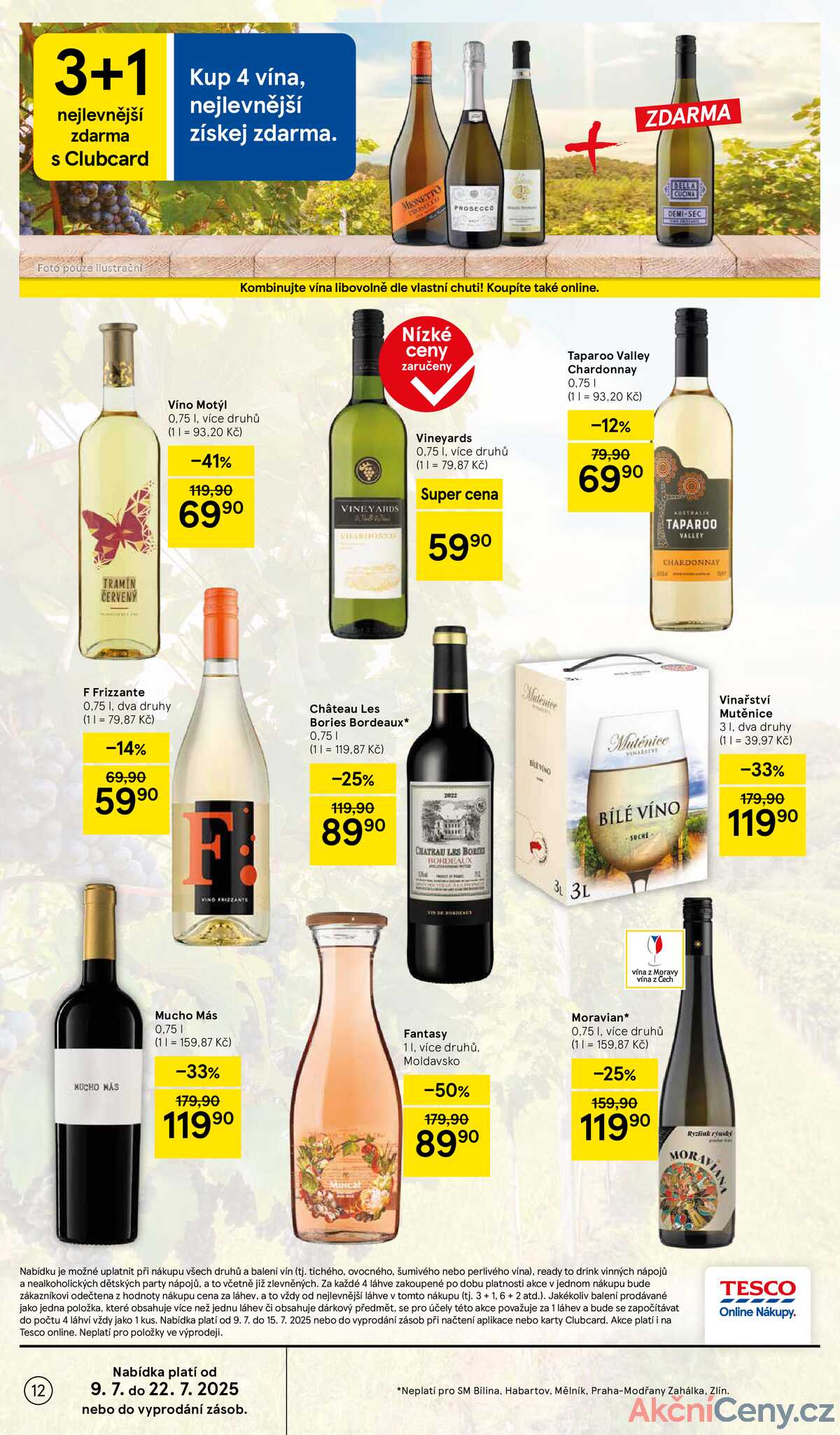 Tesco supermarkety od 9.7. do 15.7.2025 strana 12
