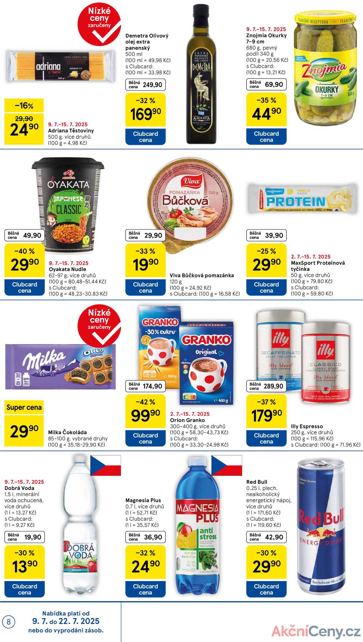 Tesco malé hypermarkety od 9.7. do 15.7.2025 strana 8