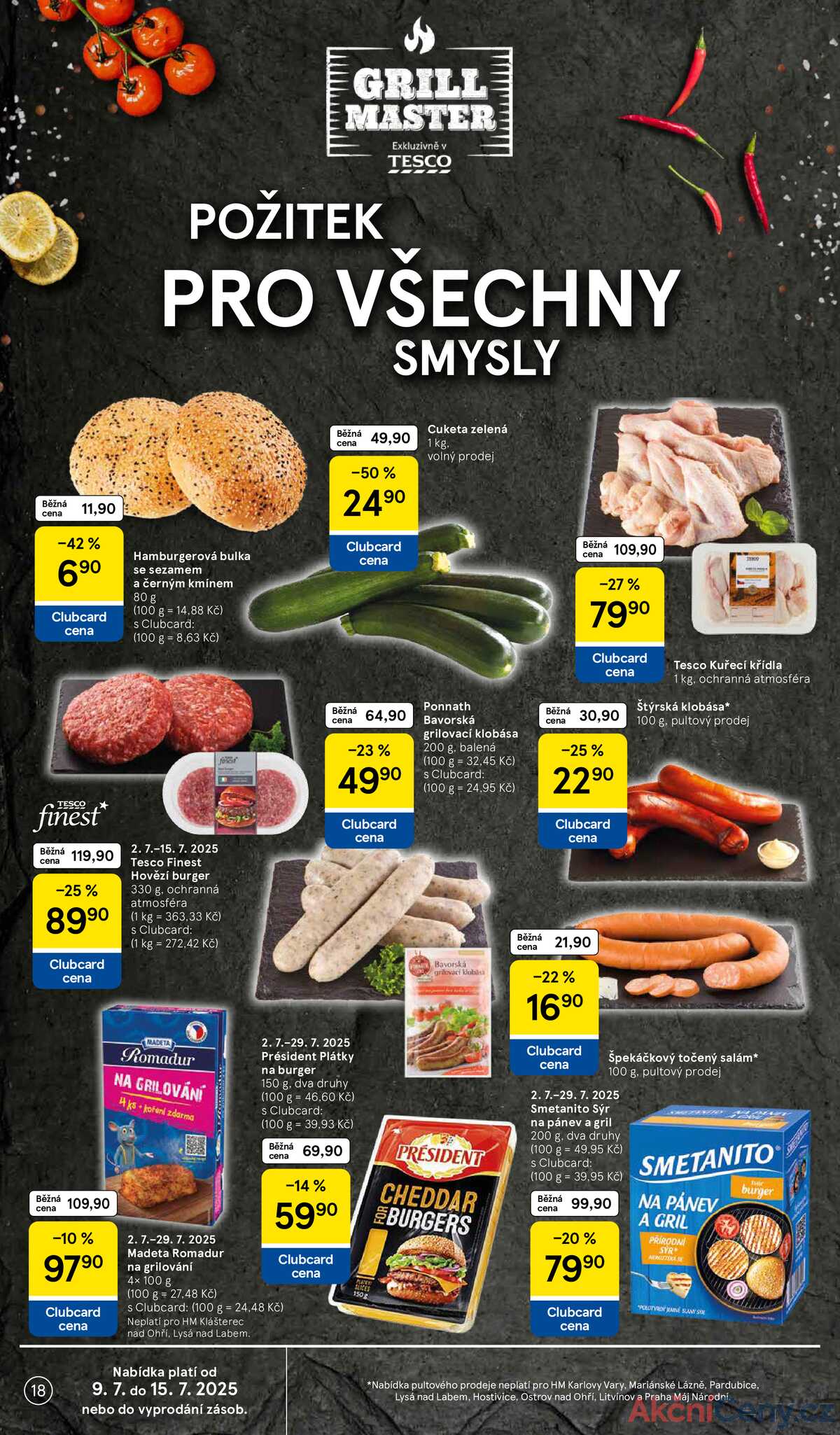 Tesco malé hypermarkety od 9.7. do 15.7.2025 strana 18