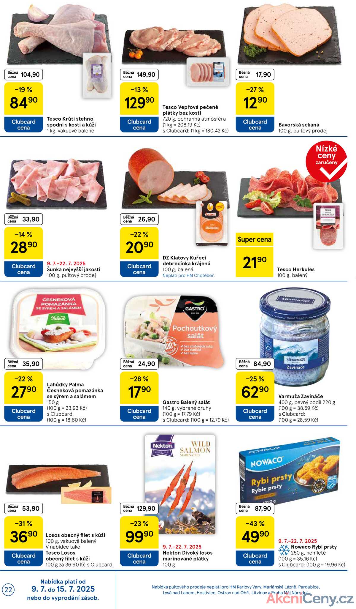 Tesco malé hypermarkety od 9.7. do 15.7.2025 strana 22