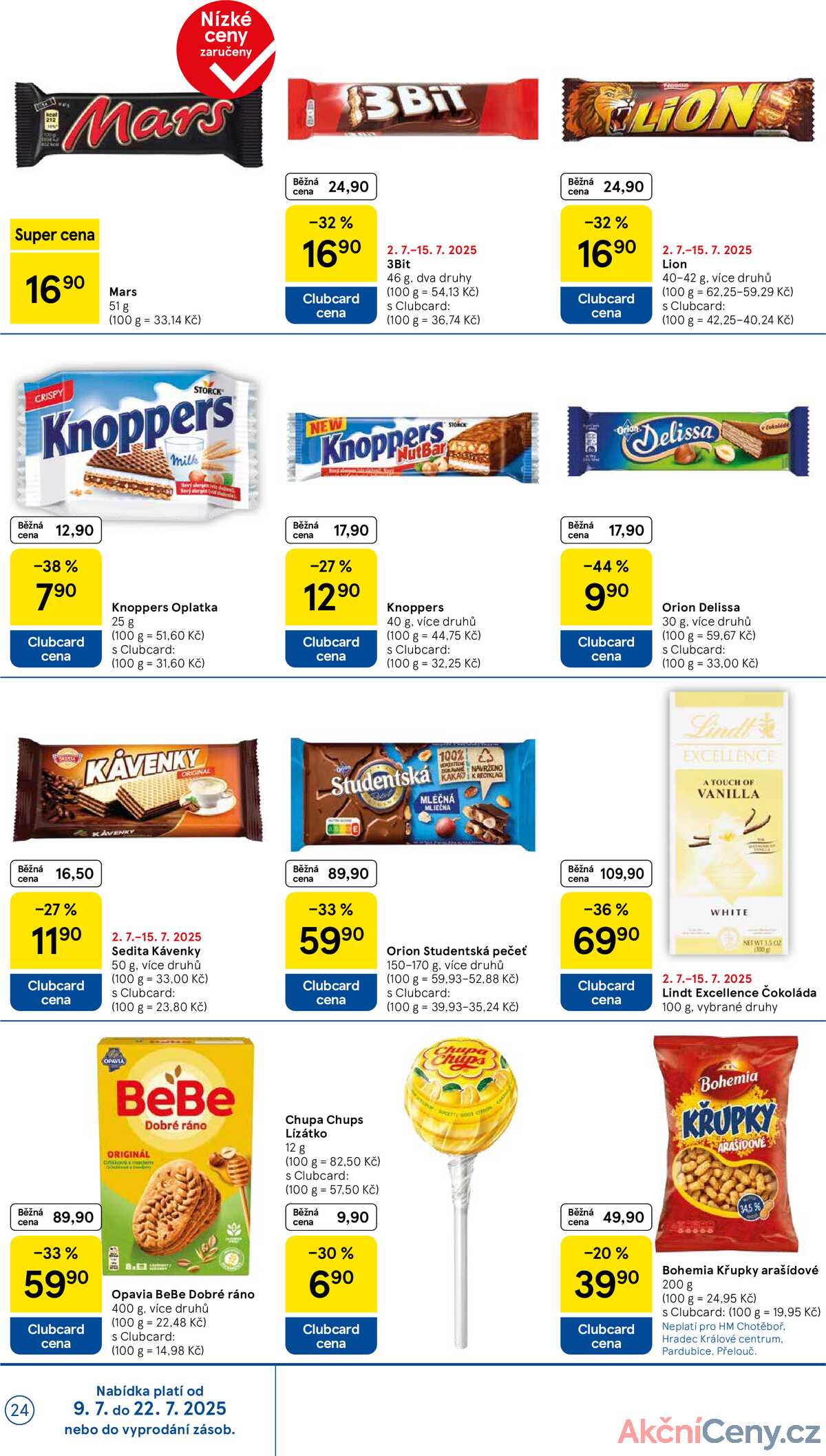 Tesco malé hypermarkety od 9.7. do 15.7.2025 strana 24
