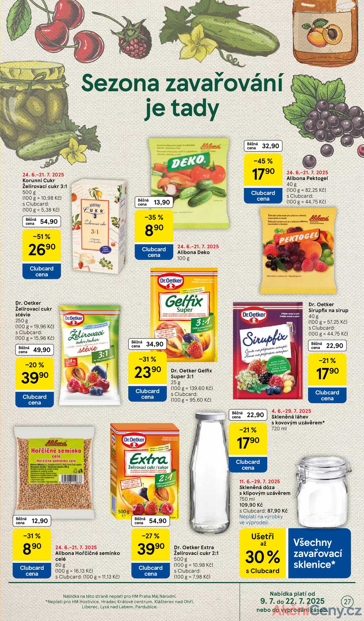 Tesco malé hypermarkety od 9.7. do 15.7.2025 strana 27