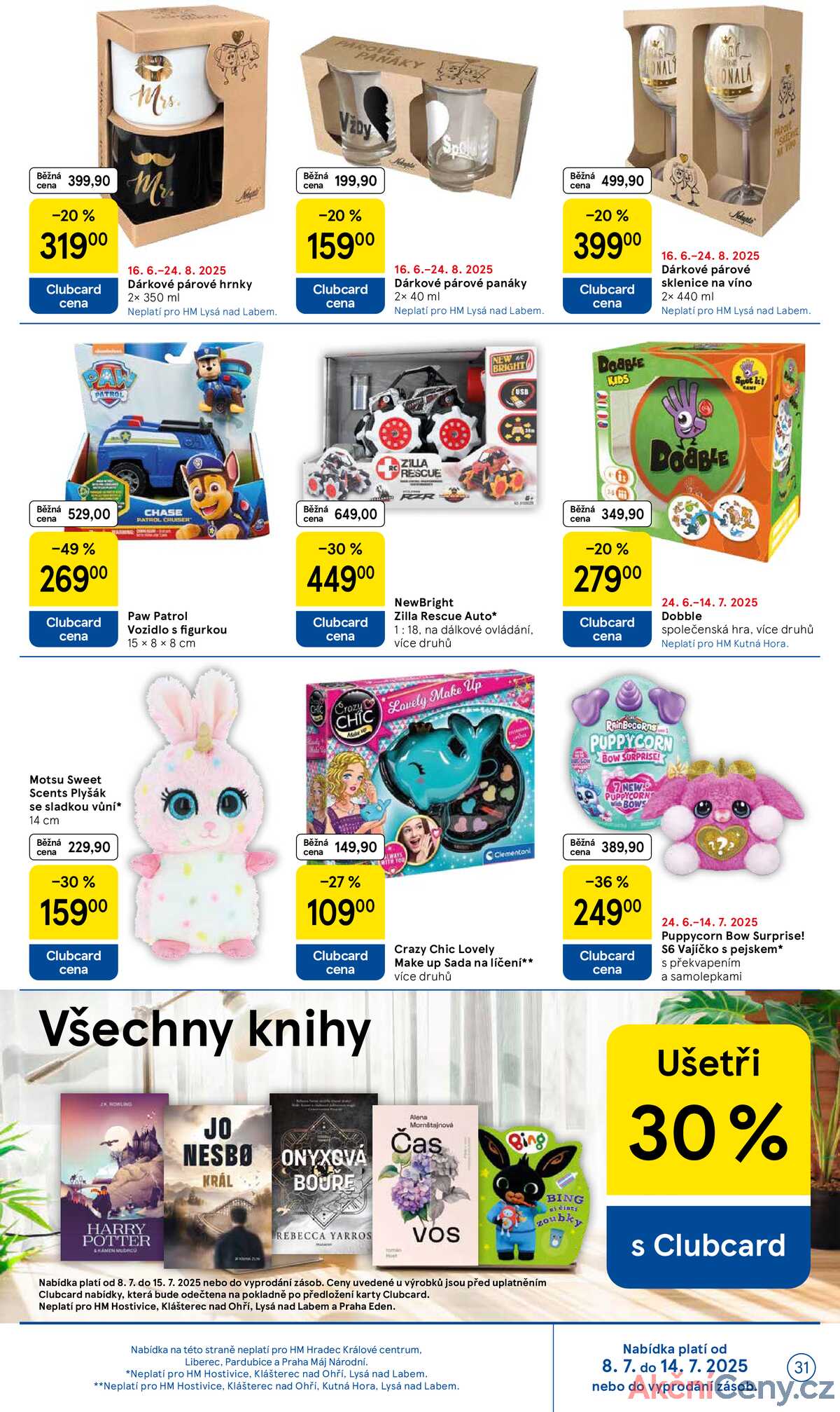 Tesco malé hypermarkety od 9.7. do 15.7.2025 strana 31
