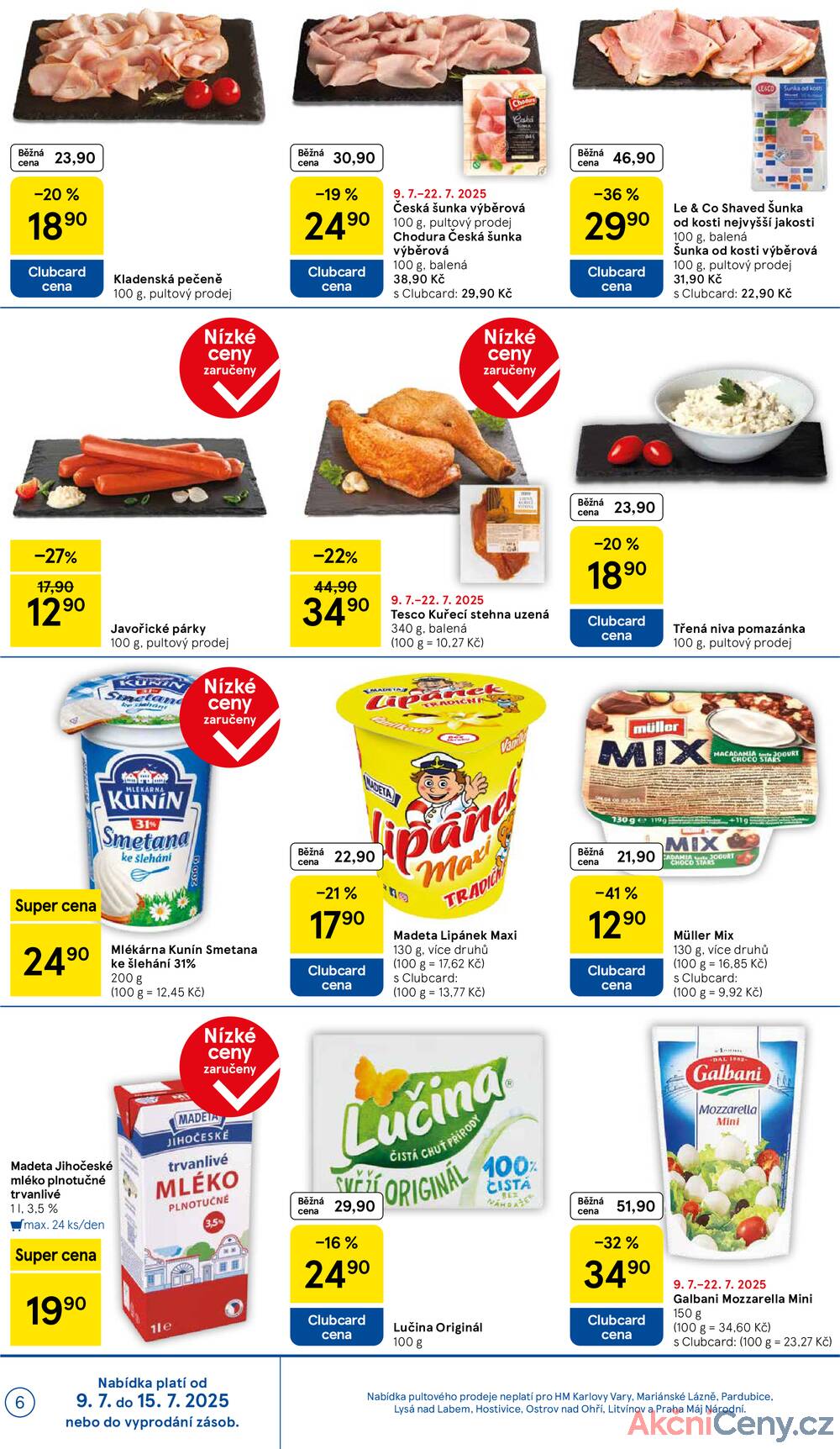 Leták Tesco - Tesco malé hypermarkety od 9.7. do 15.7.2025 - strana 6