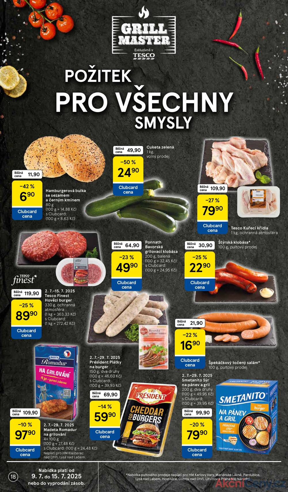 Leták Tesco - Tesco malé hypermarkety od 9.7. do 15.7.2025 - strana 18 Leták Tesco - Tesco malé hypermarkety od 9.7. do 15.7.2025 - strana 18