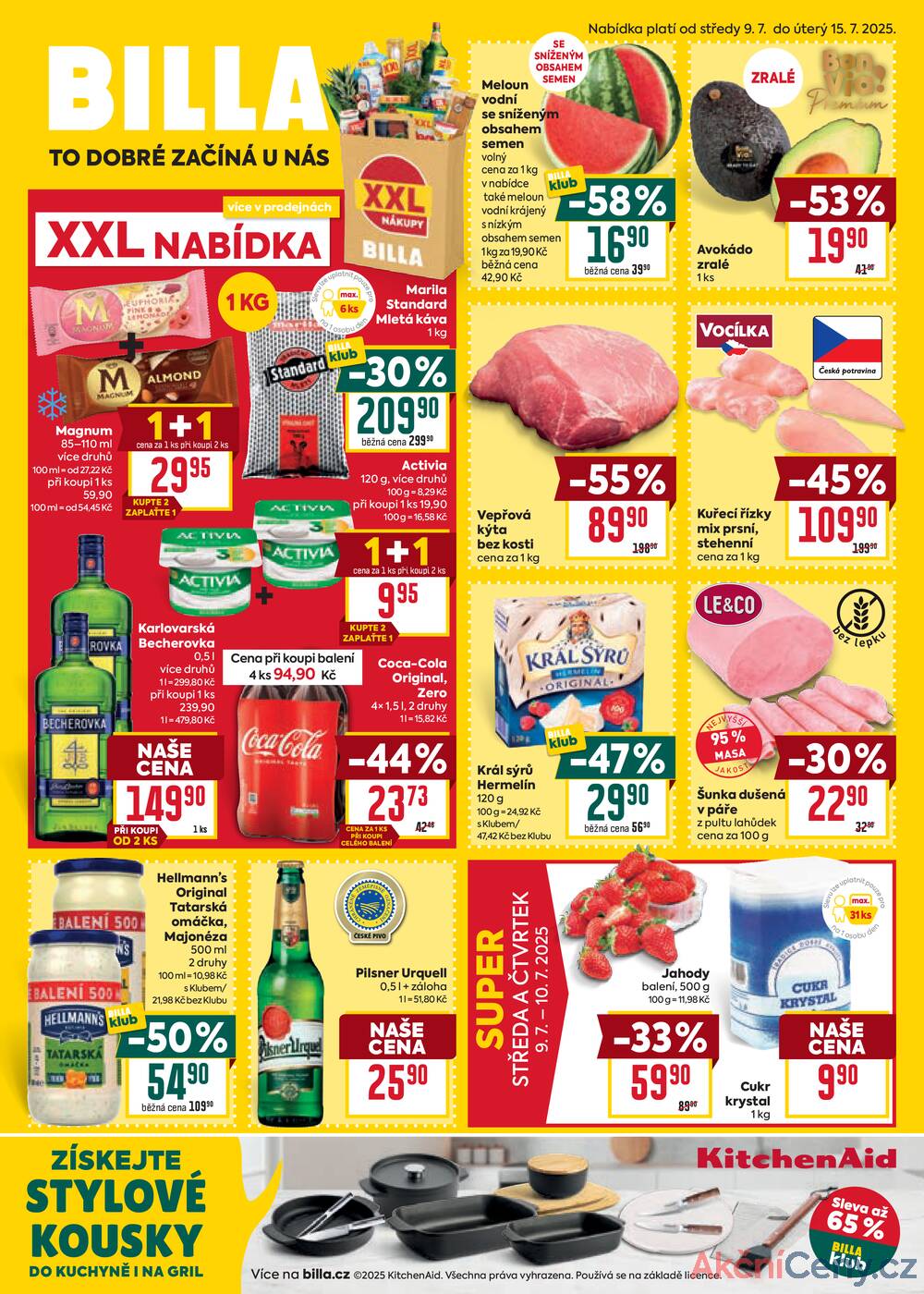 Leták Billa - Billa malý leták od 9.7. do 15.7.2025 - strana 1 Leták Billa - Billa malý leták od 9.7. do 15.7.2025 - strana 1