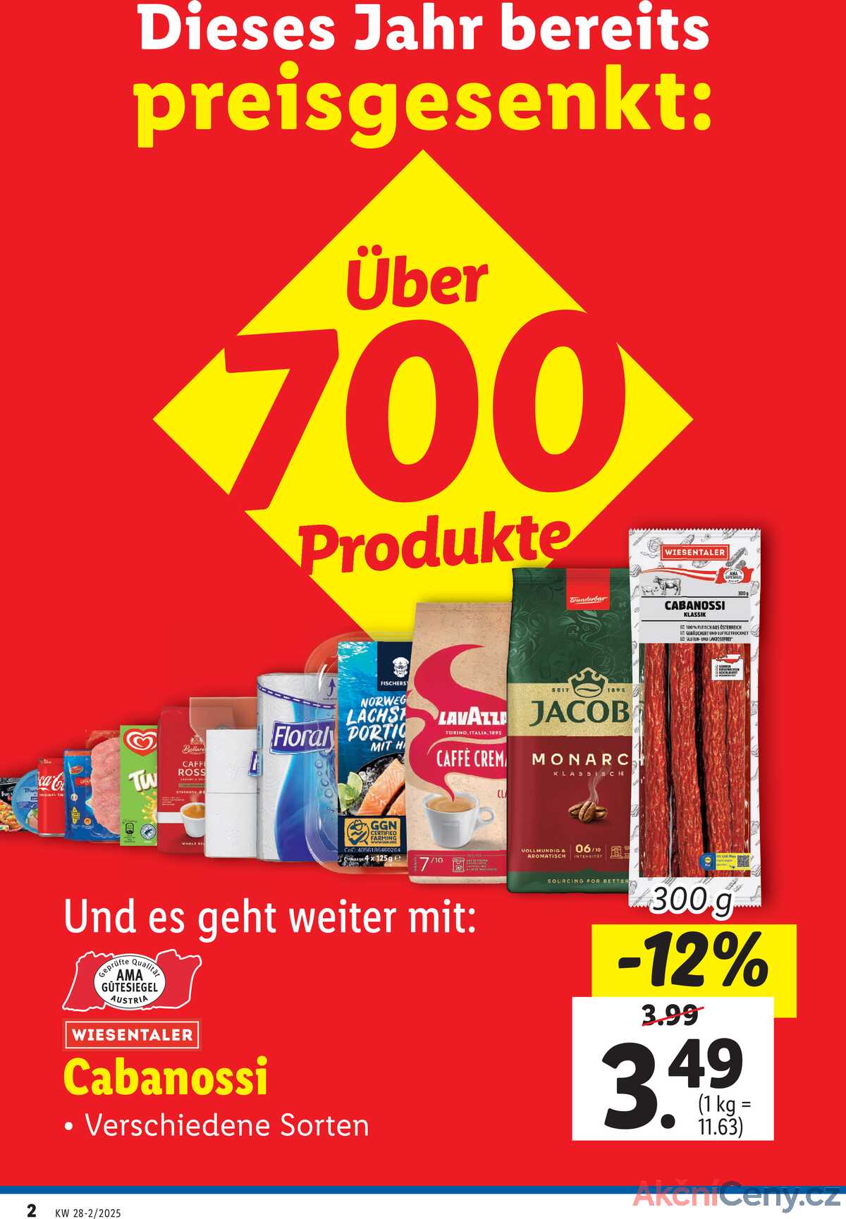 Leták Lidl Rakousko 10.7.-16.7.2025 strana 4
