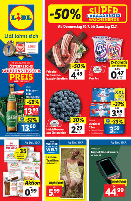 Lidl Rakousko (Österreich) letáky