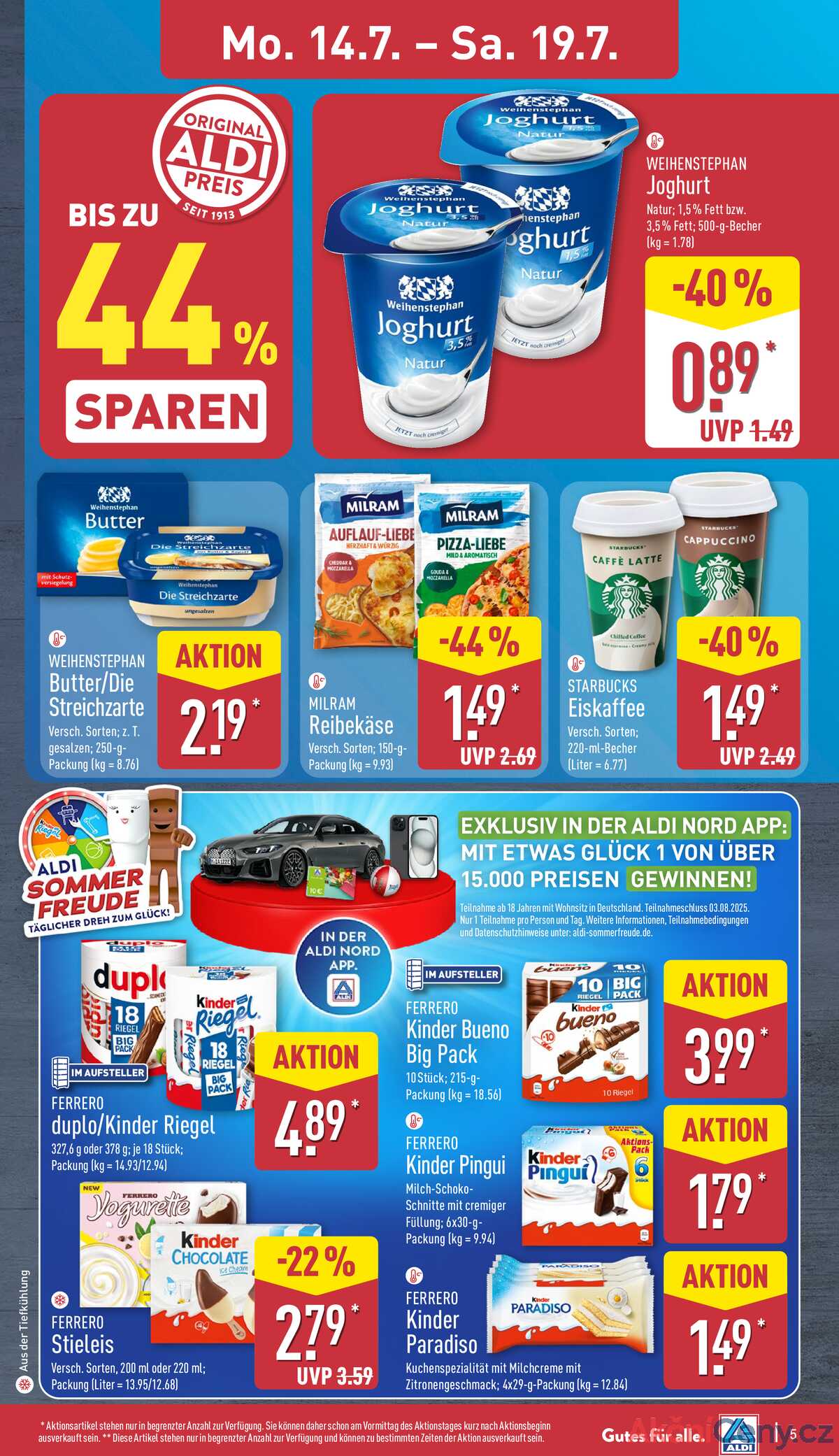 Leták ALDI Německo 14.7.-20.7.2025 strana 5