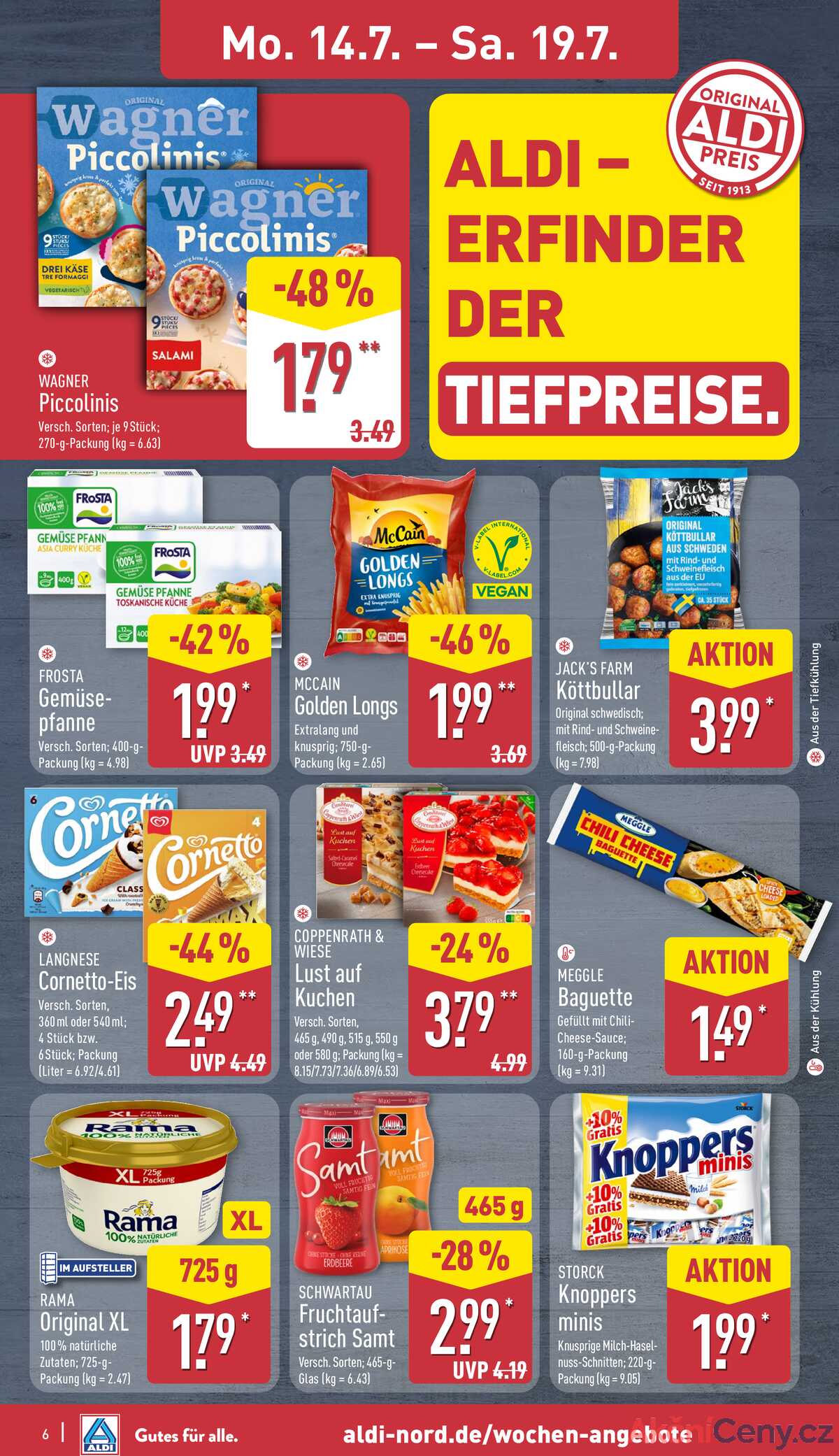 Leták ALDI Německo 14.7.-20.7.2025 strana 6
