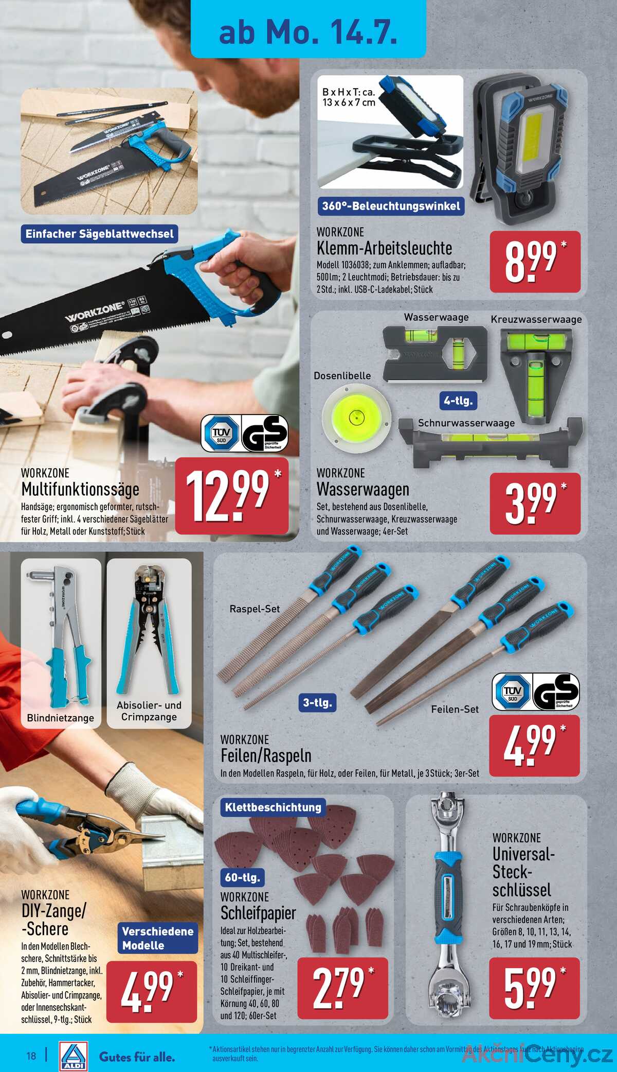 Leták ALDI Německo 14.7.-20.7.2025 strana 18