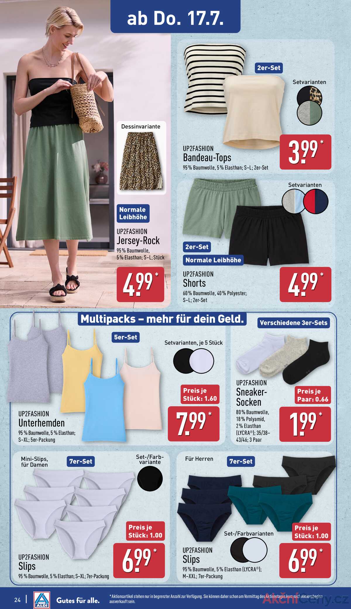 Leták ALDI Německo 14.7.-20.7.2025 strana 24