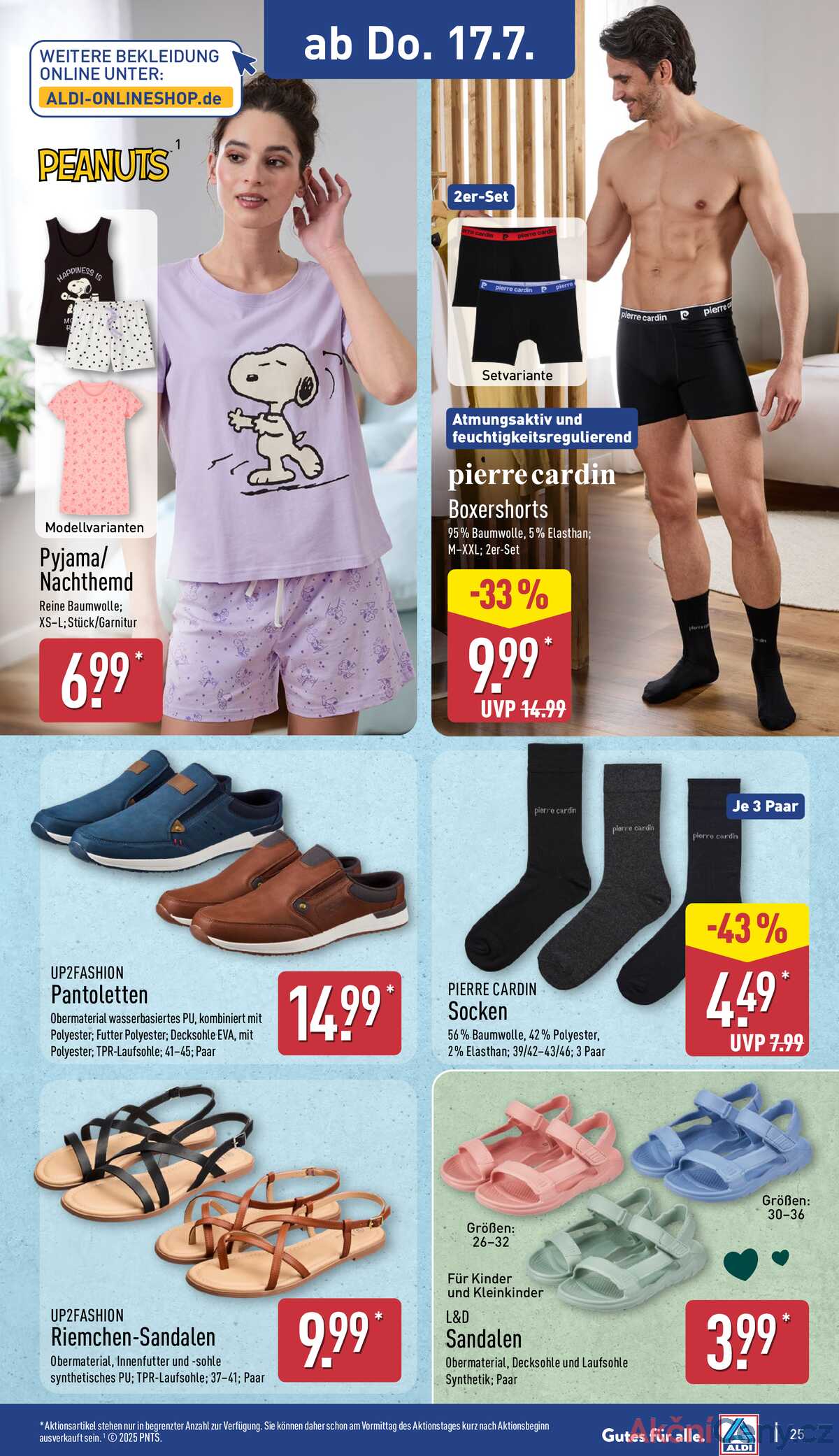 Leták ALDI Německo 14.7.-20.7.2025 strana 25