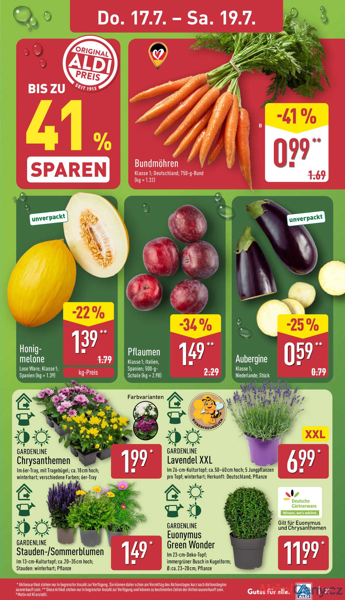 Leták ALDI Německo 14.7.-20.7.2025 strana 27