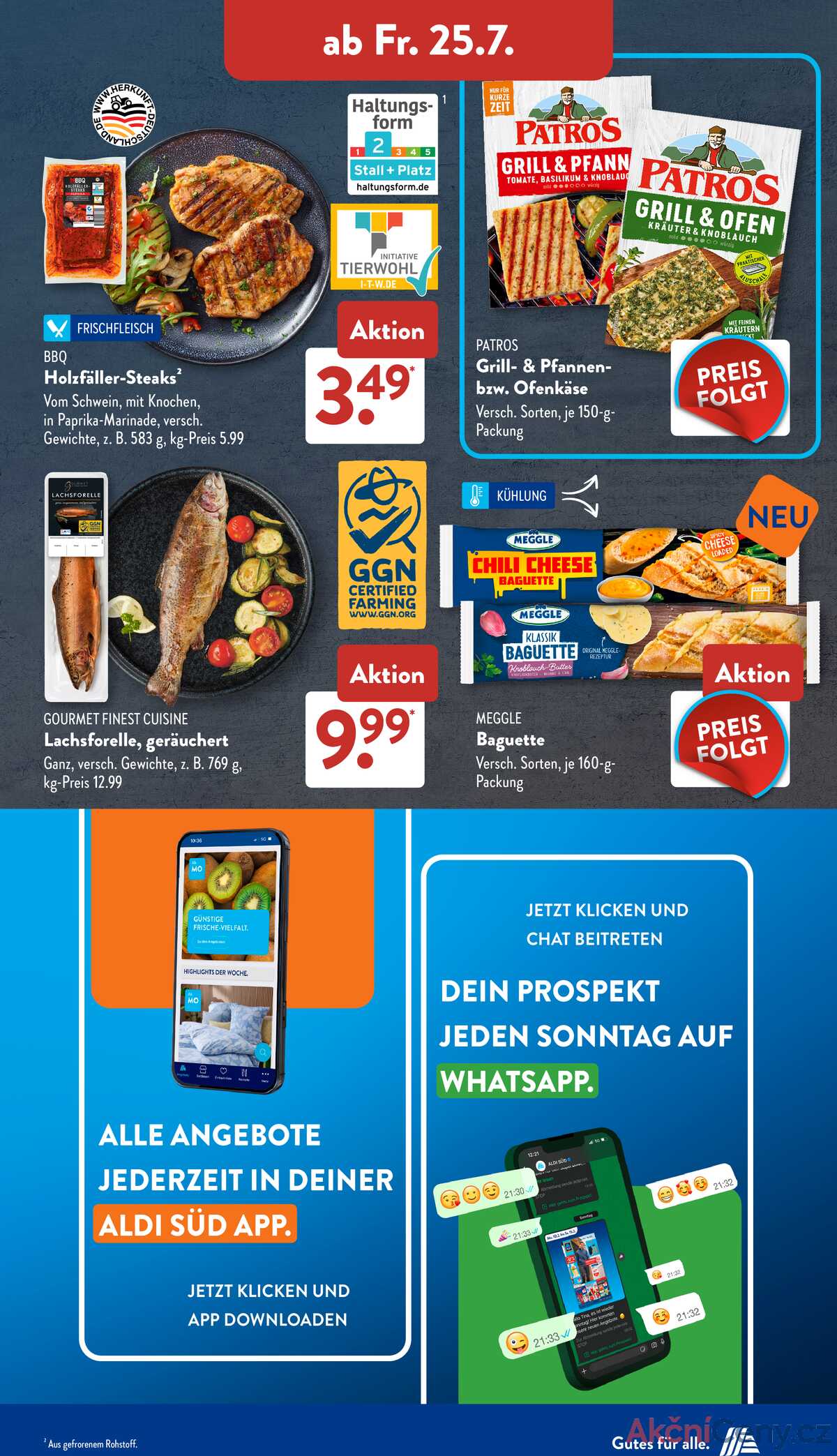 Leták ALDI SÜD Německo 21.7.-27.7.2025 strana 15