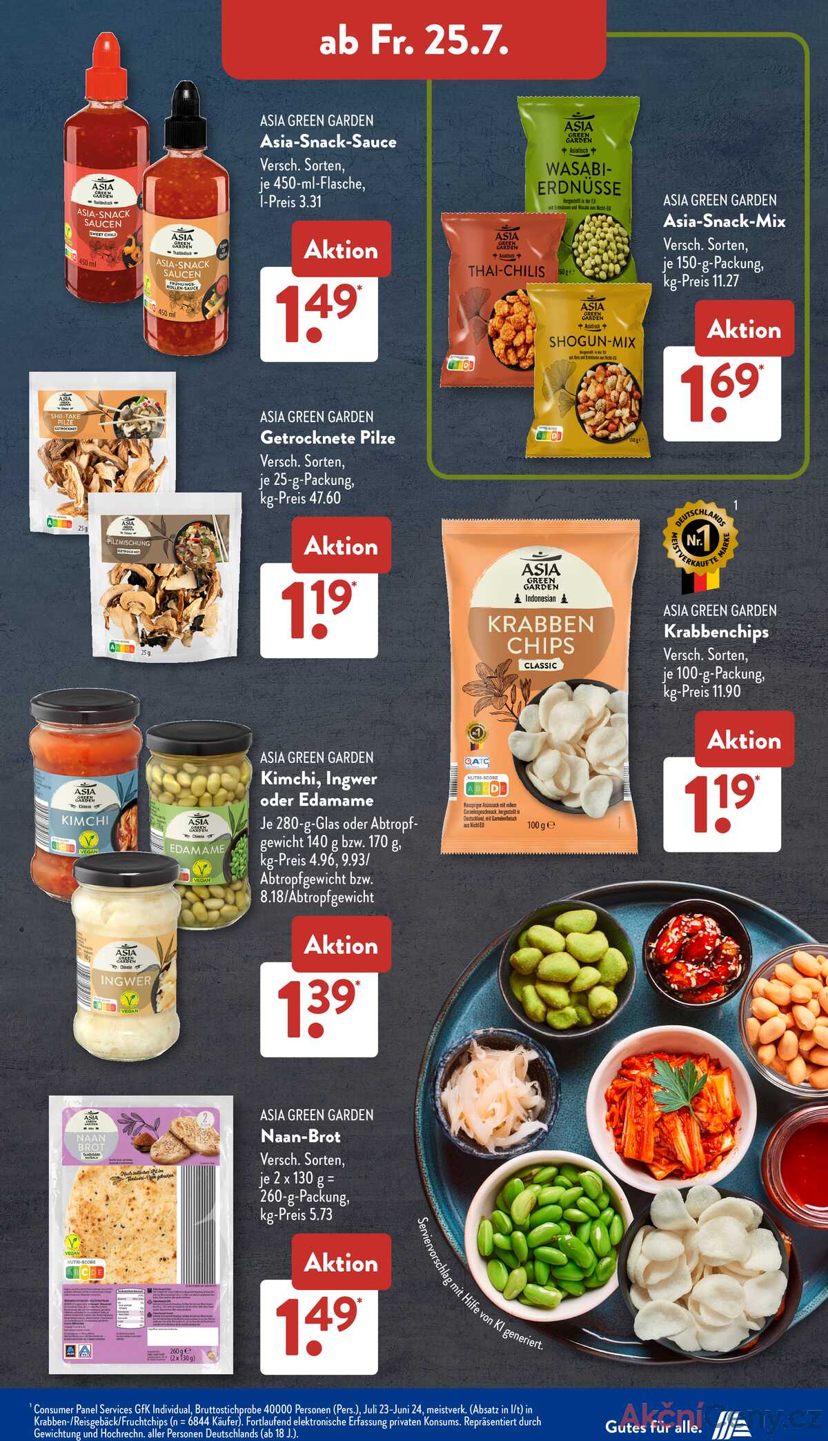 Leták ALDI SÜD Německo 21.7.-27.7.2025 strana 17