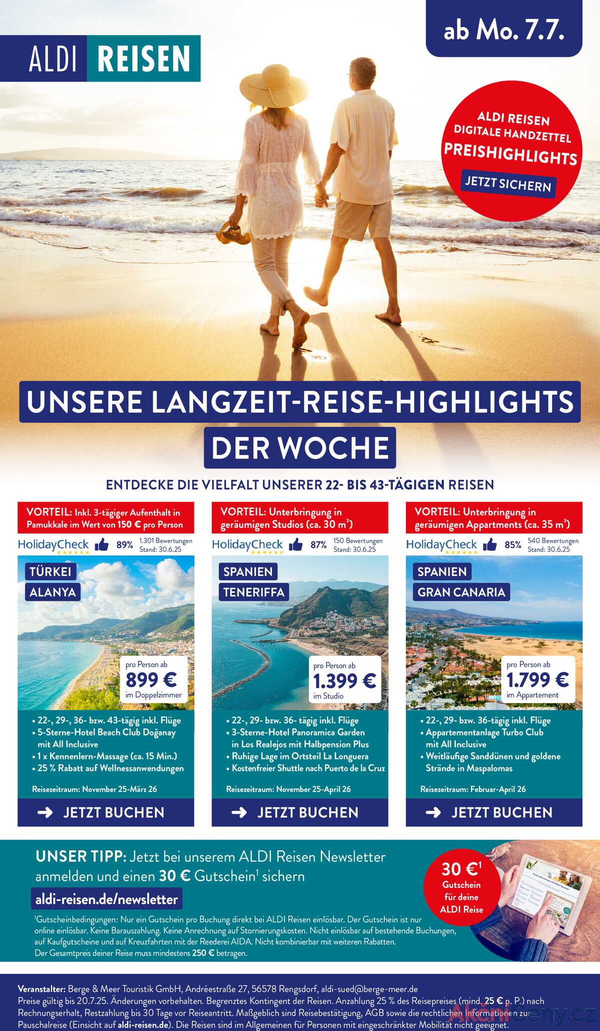 Leták ALDI SÜD Německo 21.7.-27.7.2025 strana 27