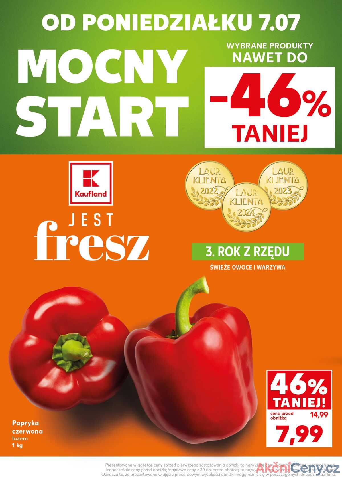Leták Kaufland Polsko 7.7.-9.7.2025 - Silný start strana 2