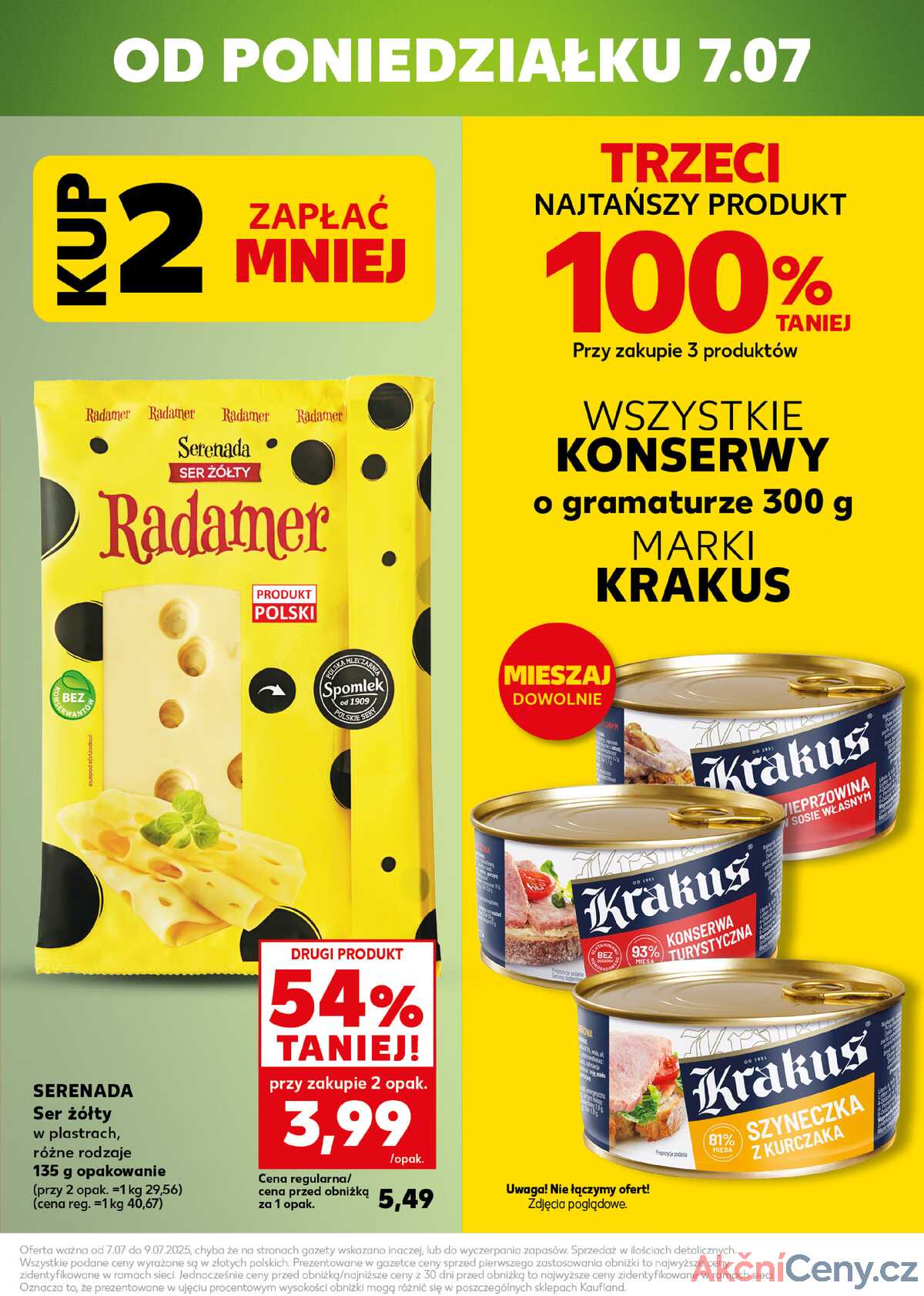 Leták Kaufland Polsko 7.7.-9.7.2025 - Silný start strana 3