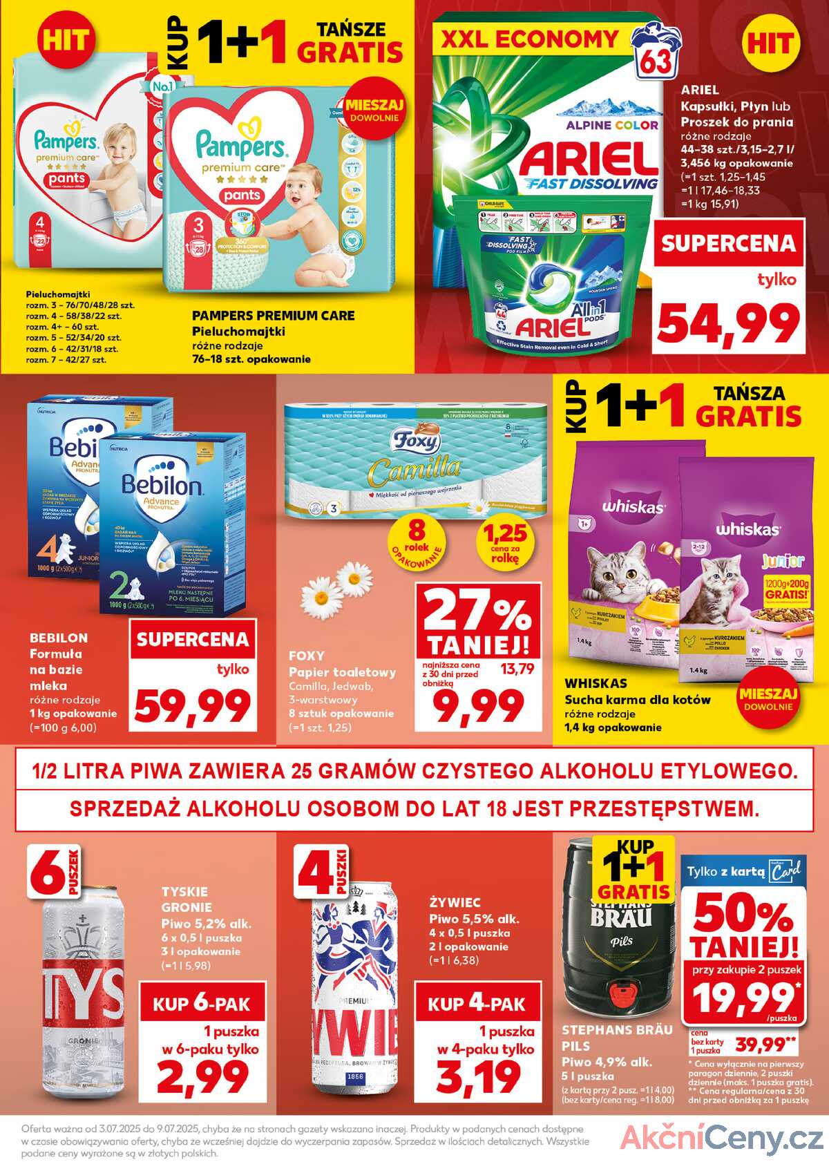 Leták Kaufland Polsko 7.7.-9.7.2025 - Silný start strana 9