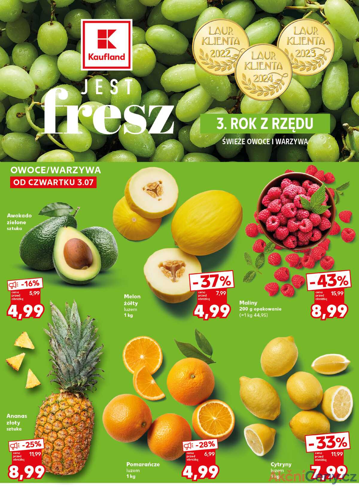 Leták Kaufland Polsko 7.7.-9.7.2025 - Silný start strana 10