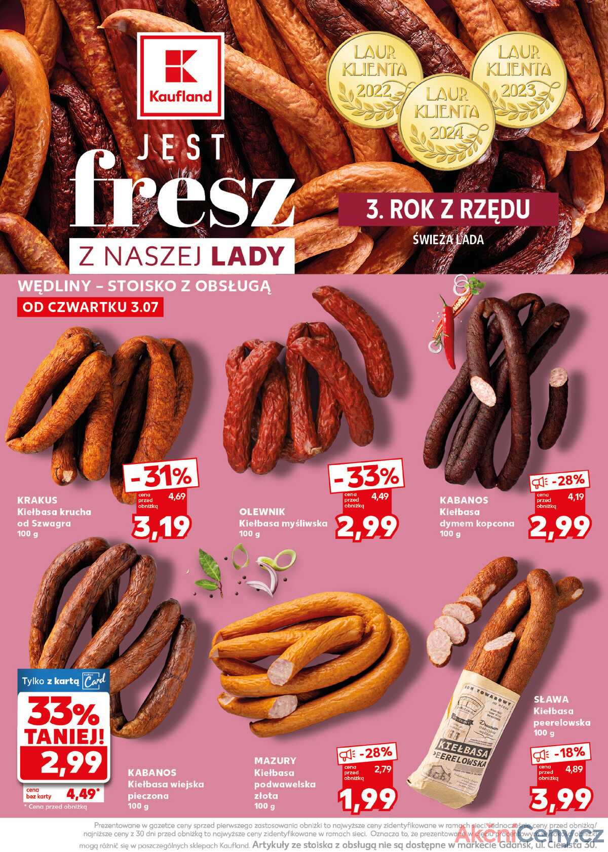 Leták Kaufland Polsko 7.7.-9.7.2025 - Silný start strana 12