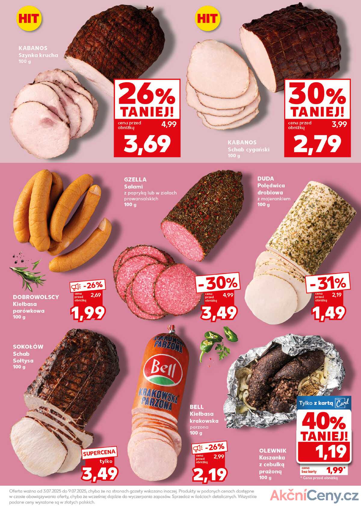 Leták Kaufland Polsko 7.7.-9.7.2025 - Silný start strana 13