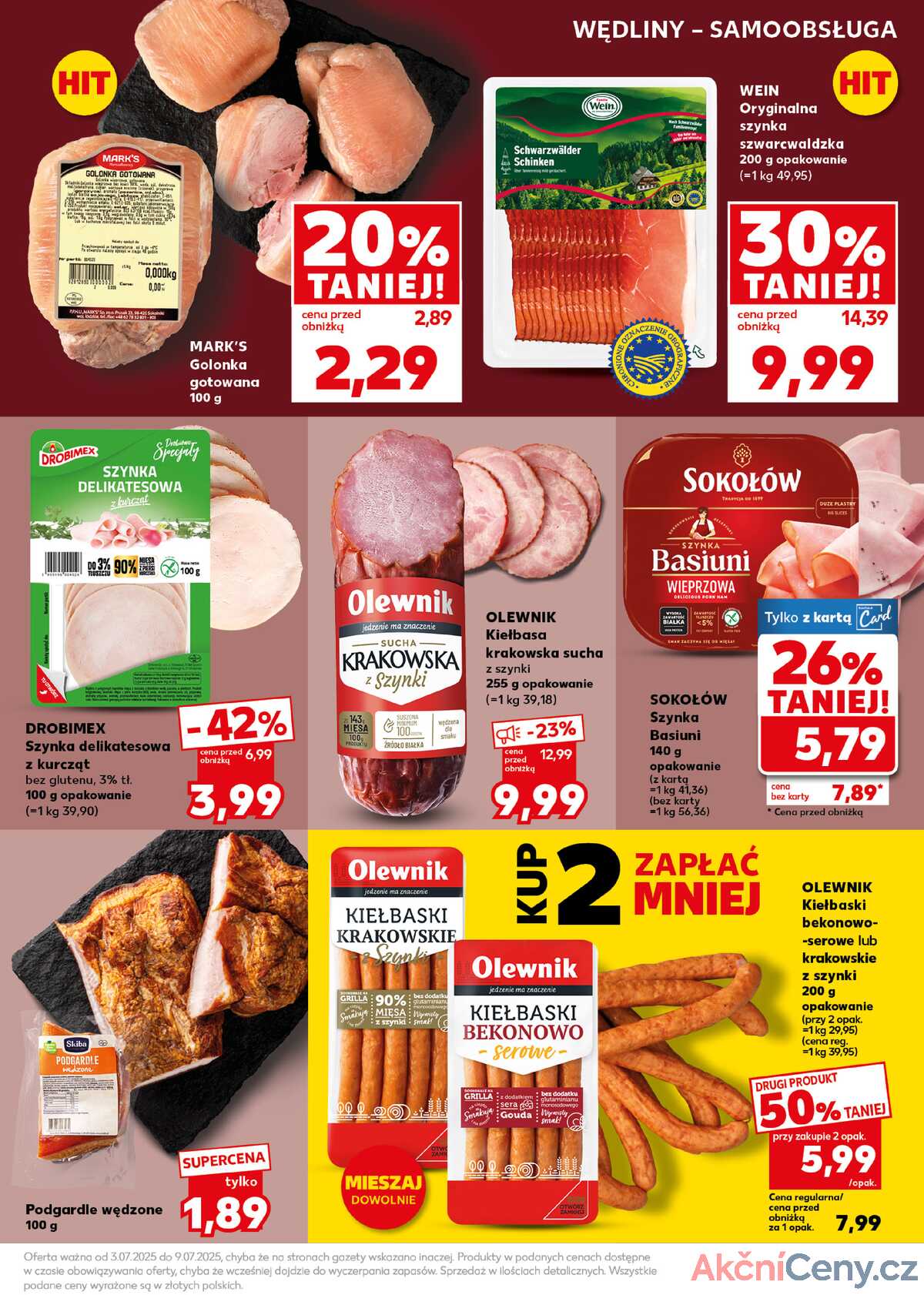 Leták Kaufland Polsko 7.7.-9.7.2025 - Silný start strana 17