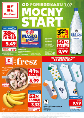 Leták Kaufland Polsko 7.7.-9.7.2025 - Silný start