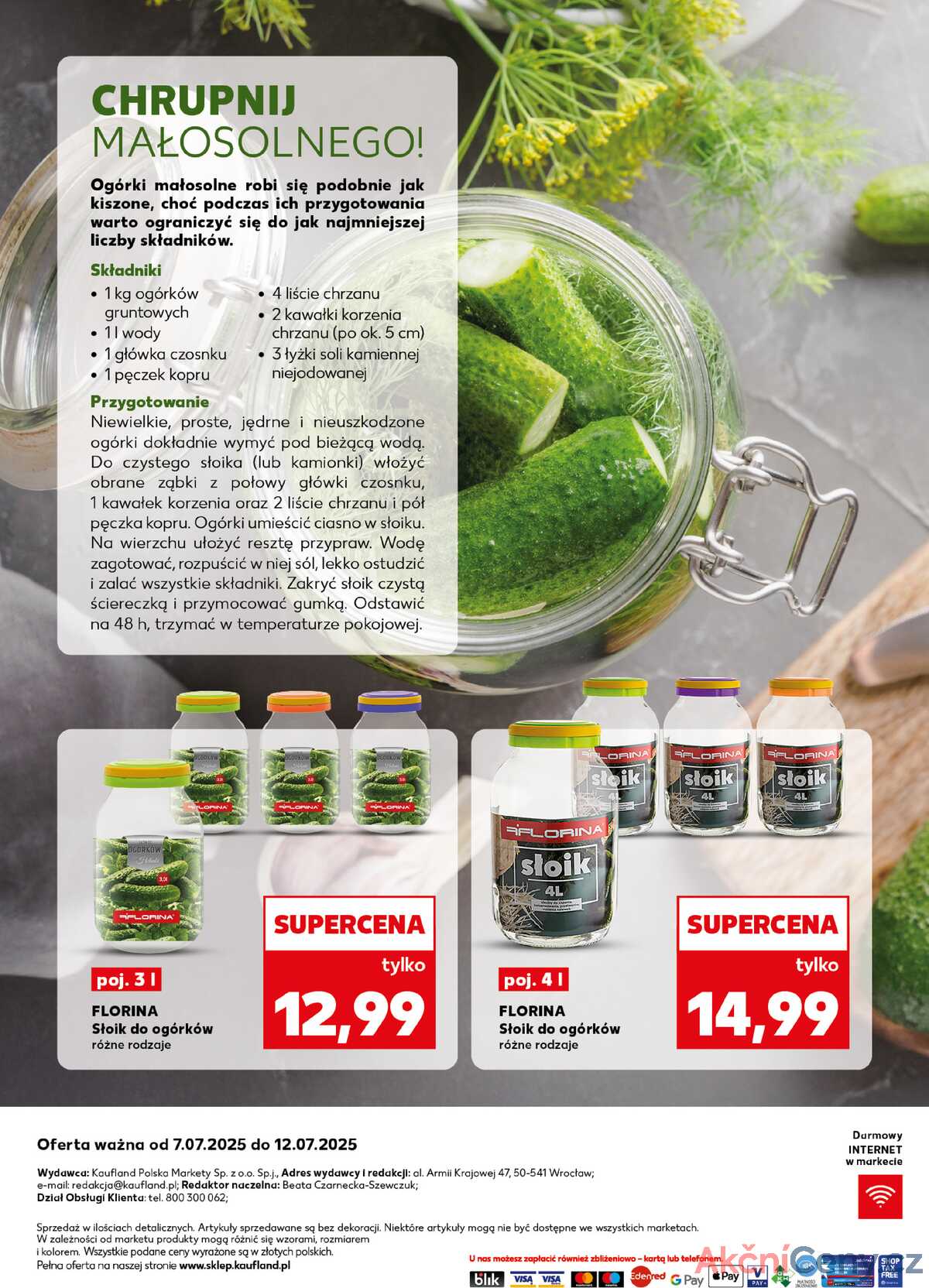 Leták Kaufland Polsko 7.7.-12.7.2025 strana 12