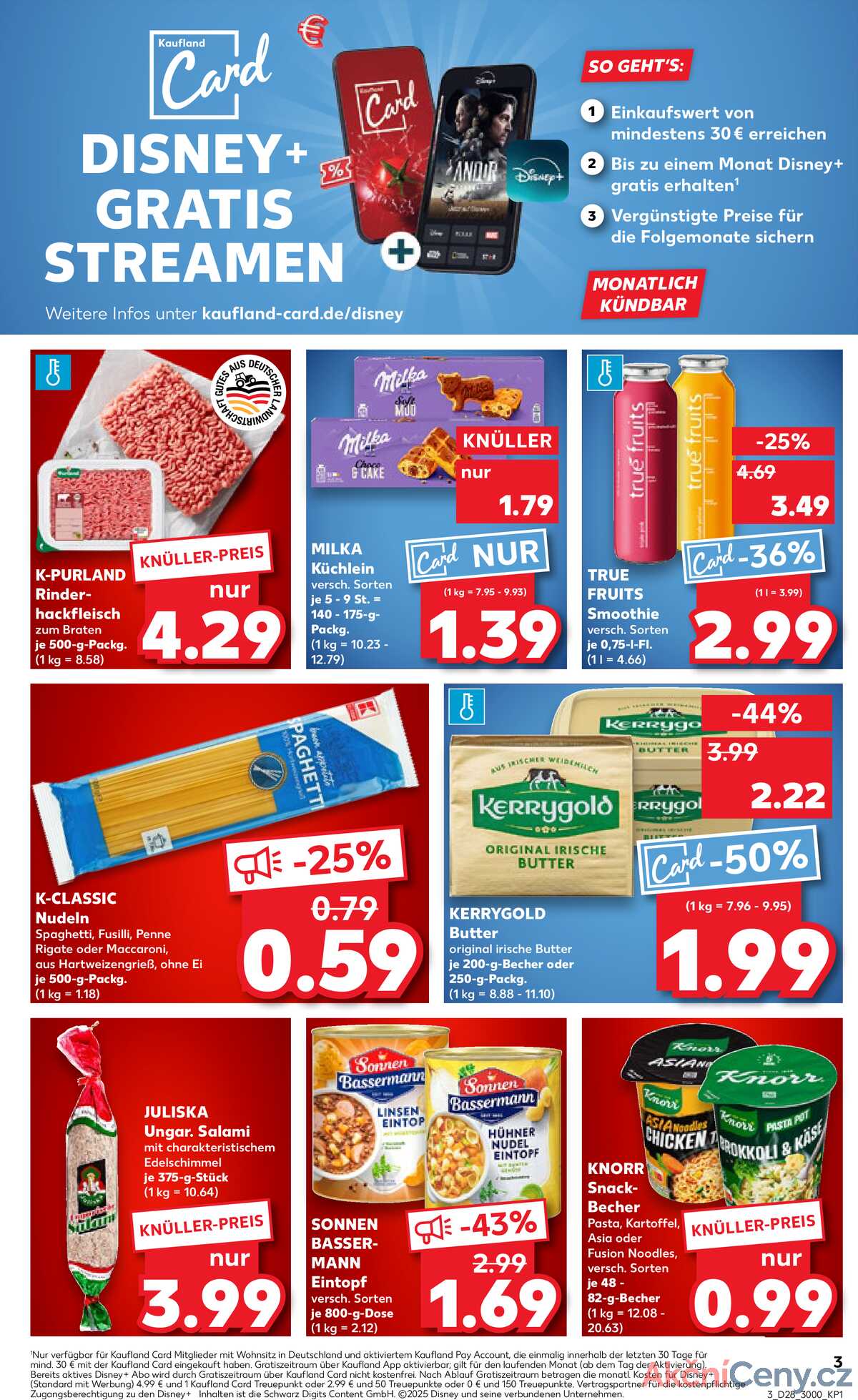 Leták Kaufland Německo 10.7.-16.7.2025 strana 3