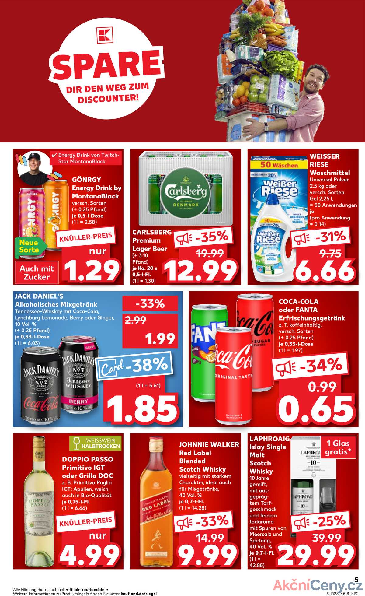 Leták Kaufland Německo 10.7.-16.7.2025 strana 5
