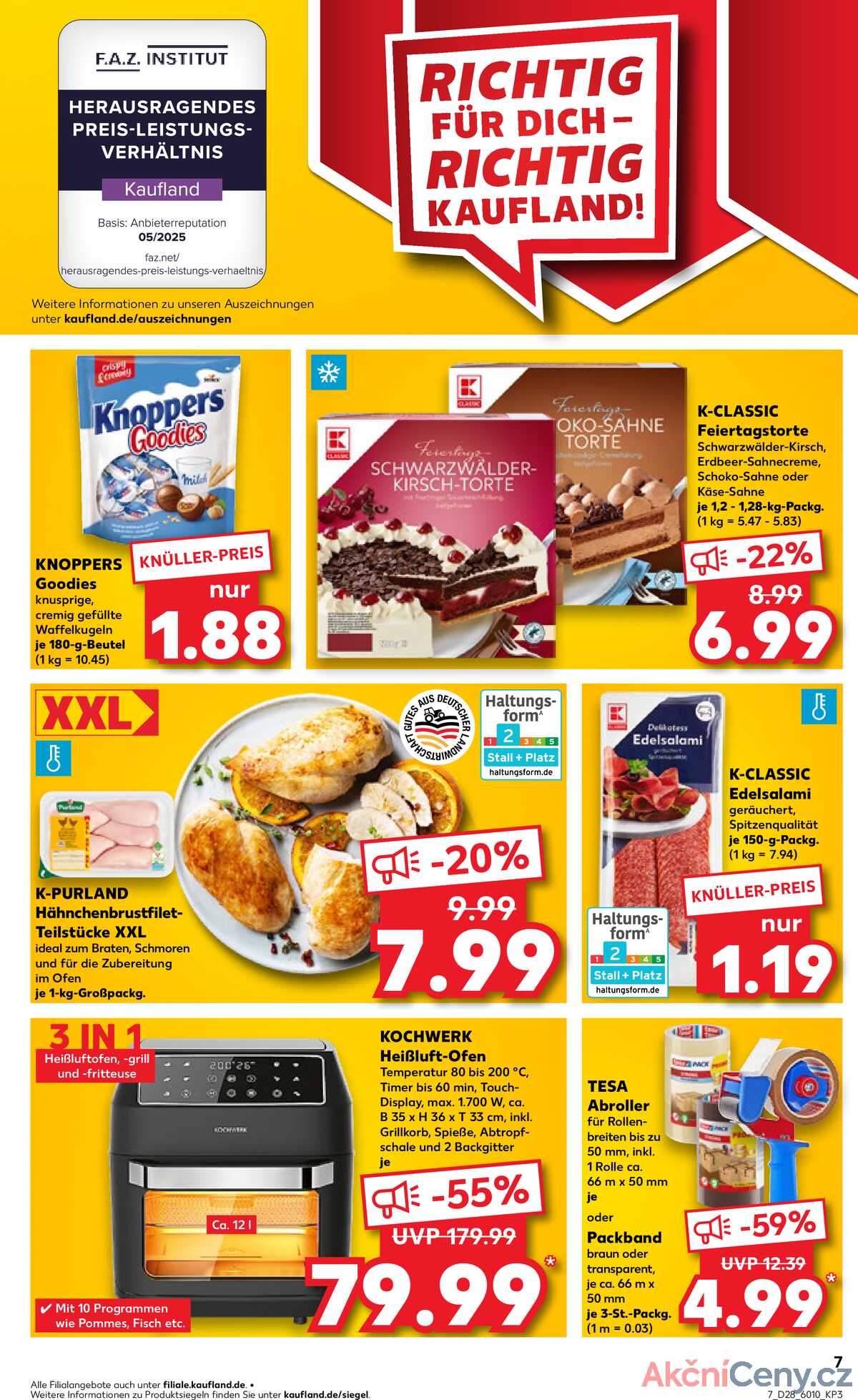 Leták Kaufland Německo 10.7.-16.7.2025 strana 7