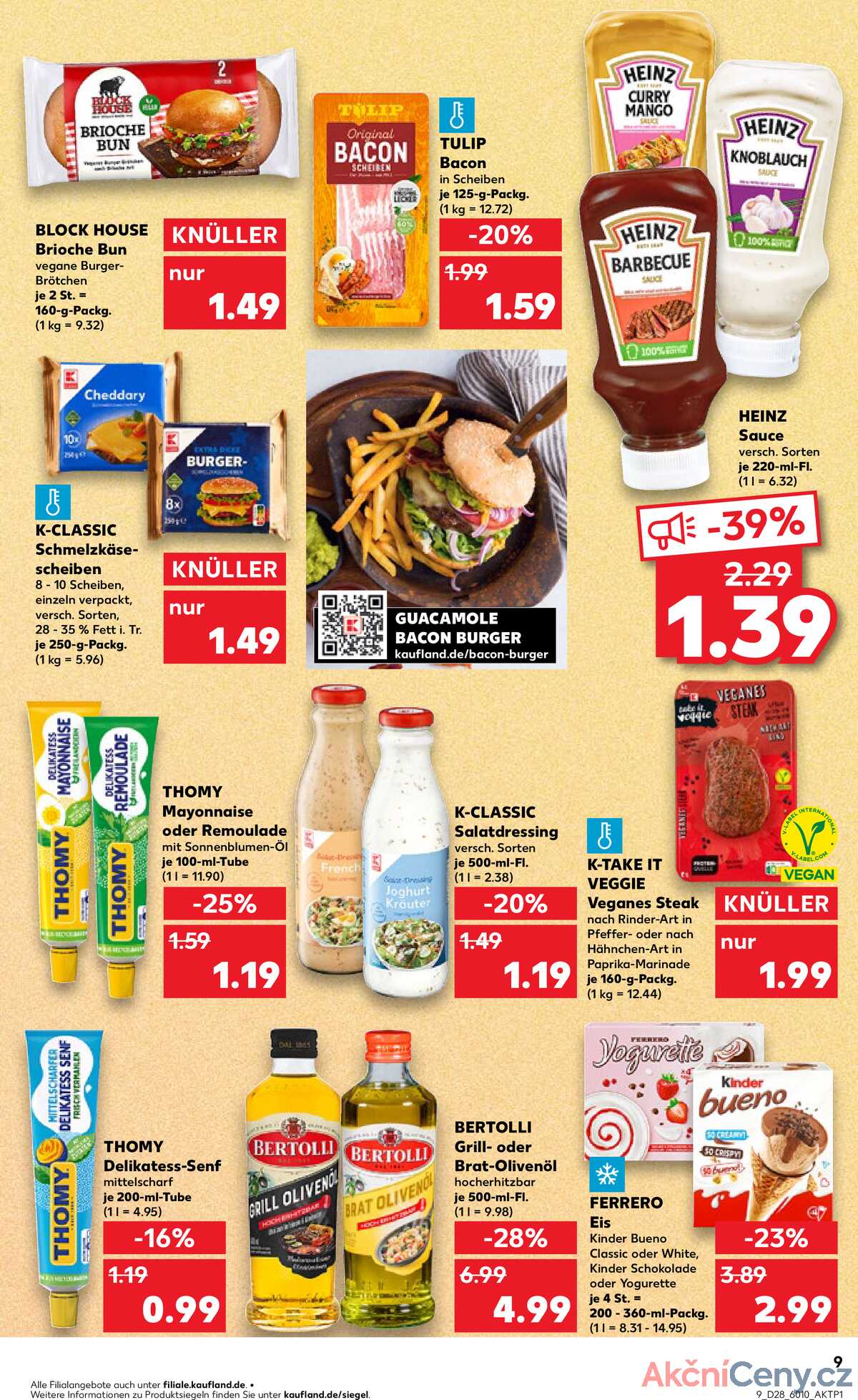 Leták Kaufland Německo 10.7.-16.7.2025 strana 9